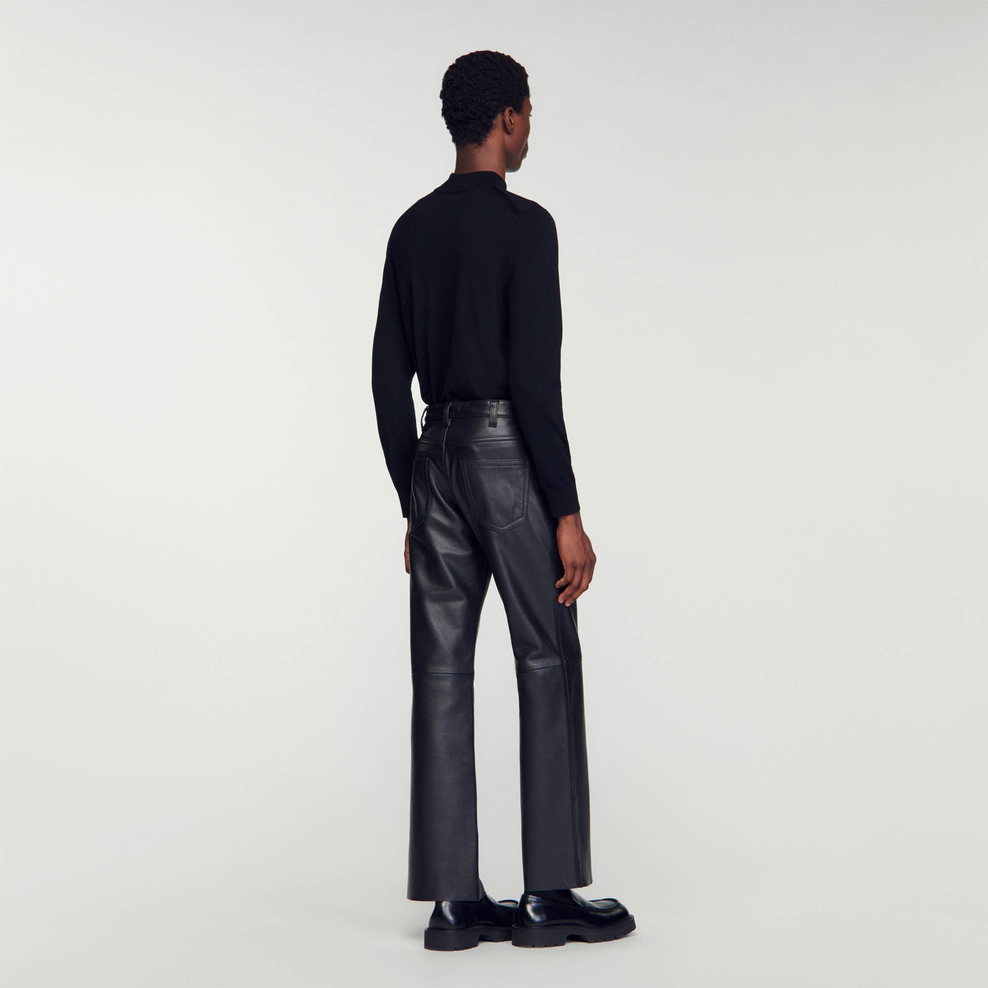 Sandro sales leather pants