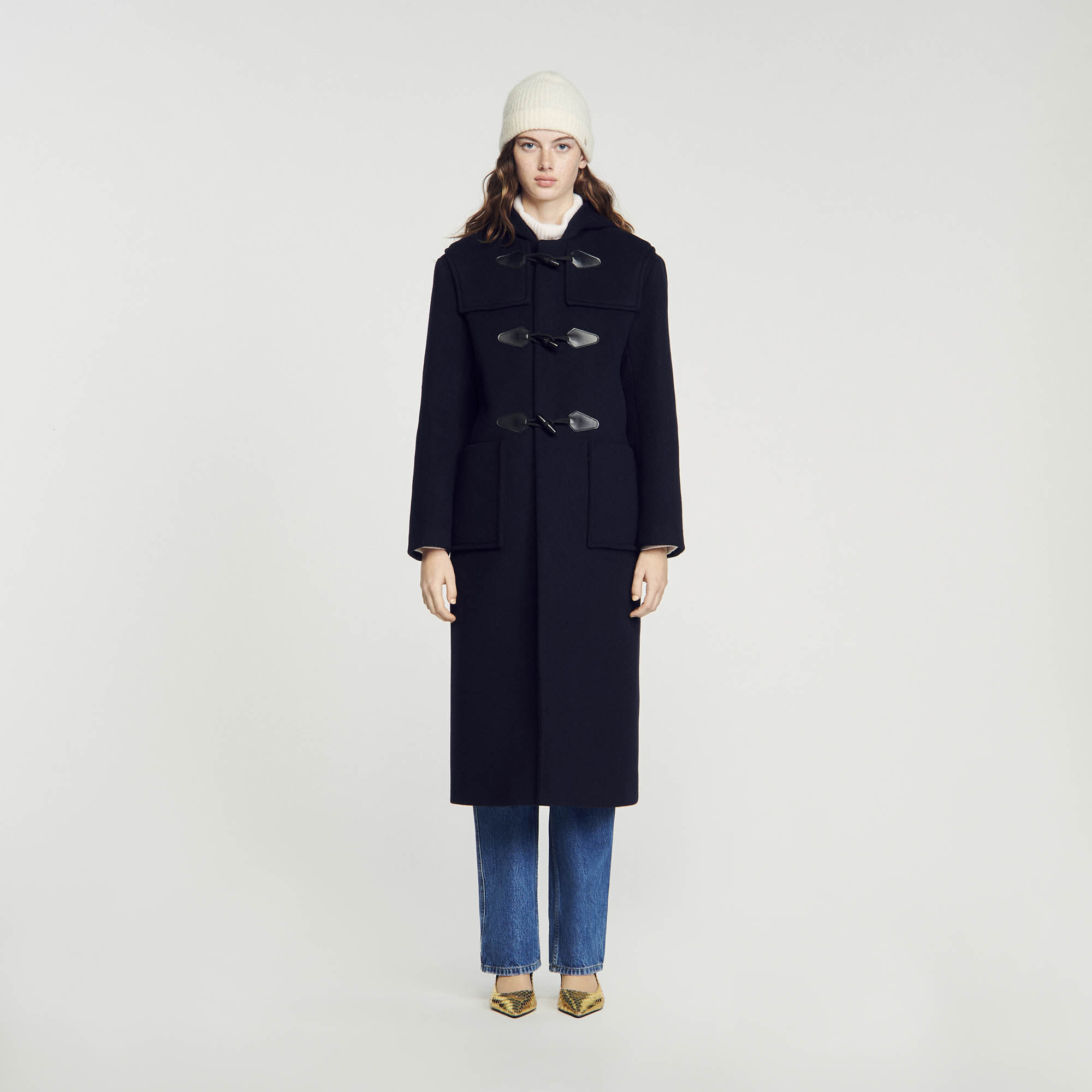 Long duffle coat Coats Sandro paris