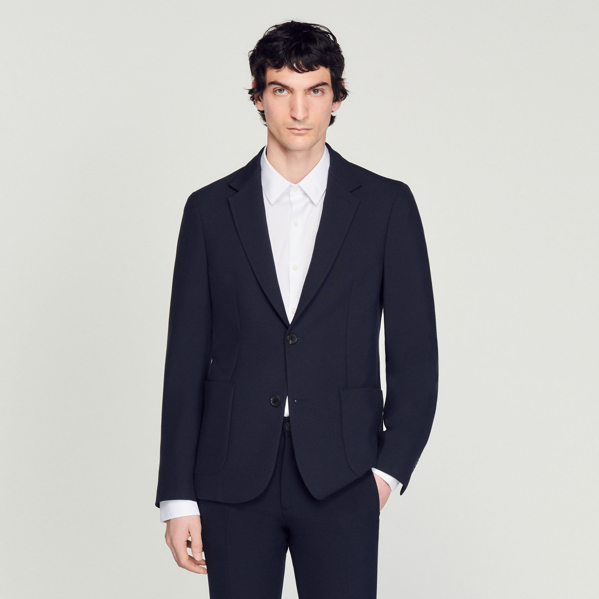 Unstructured suit jacket Suits Tuxedos Sandro paris