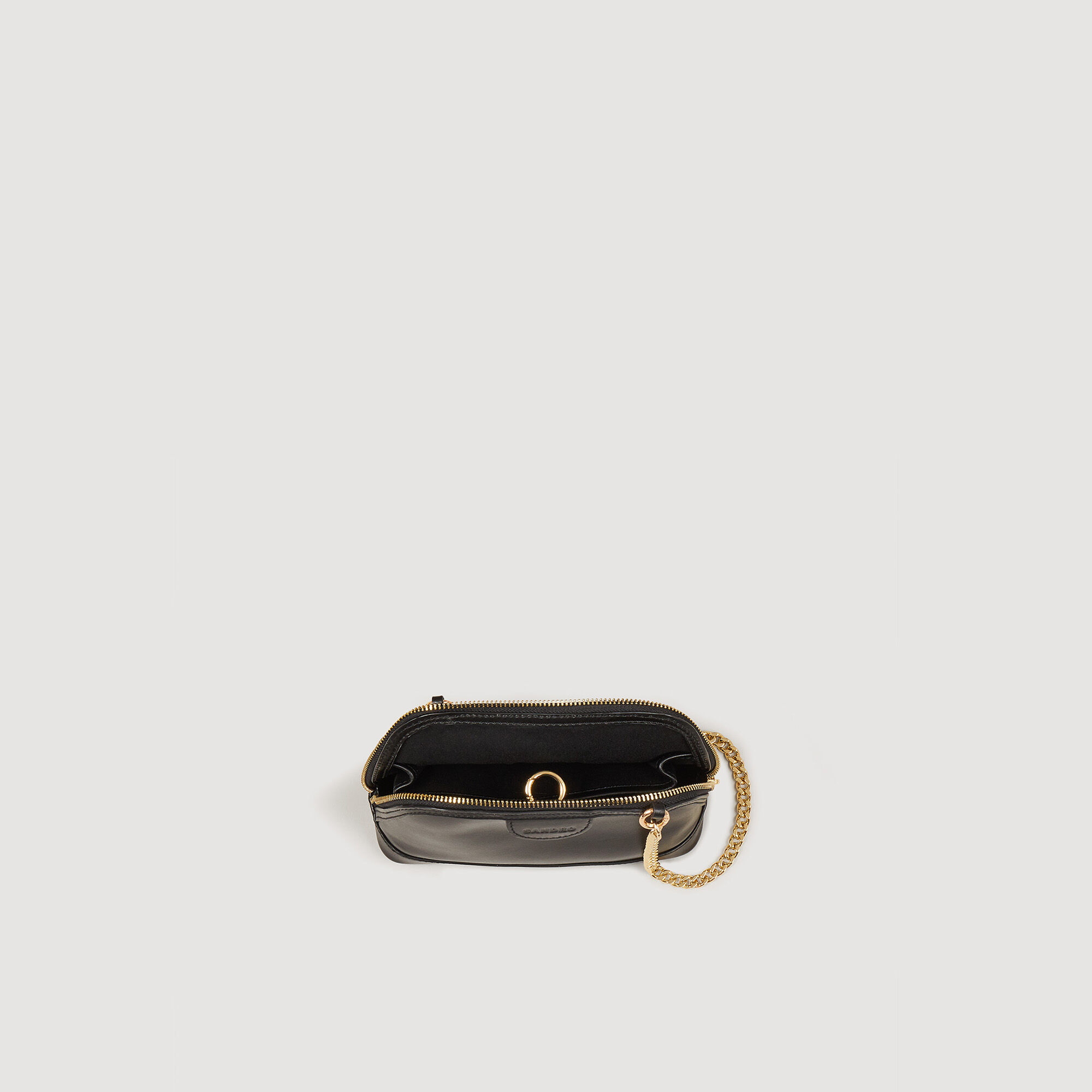 Smooth leather Rittah bag All Bags Sandro paris