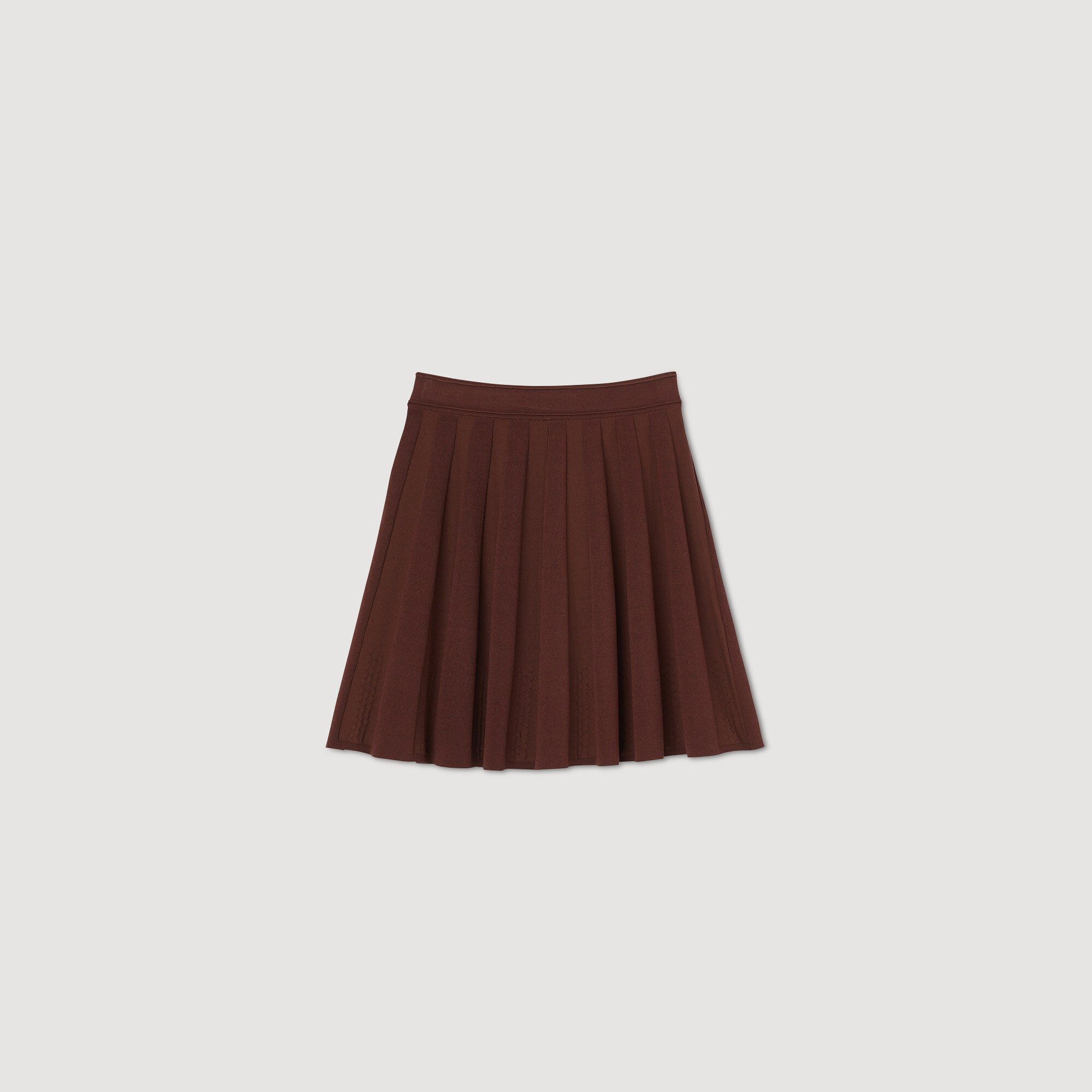 Short pleated skirt Skirts Shorts Sandro paris