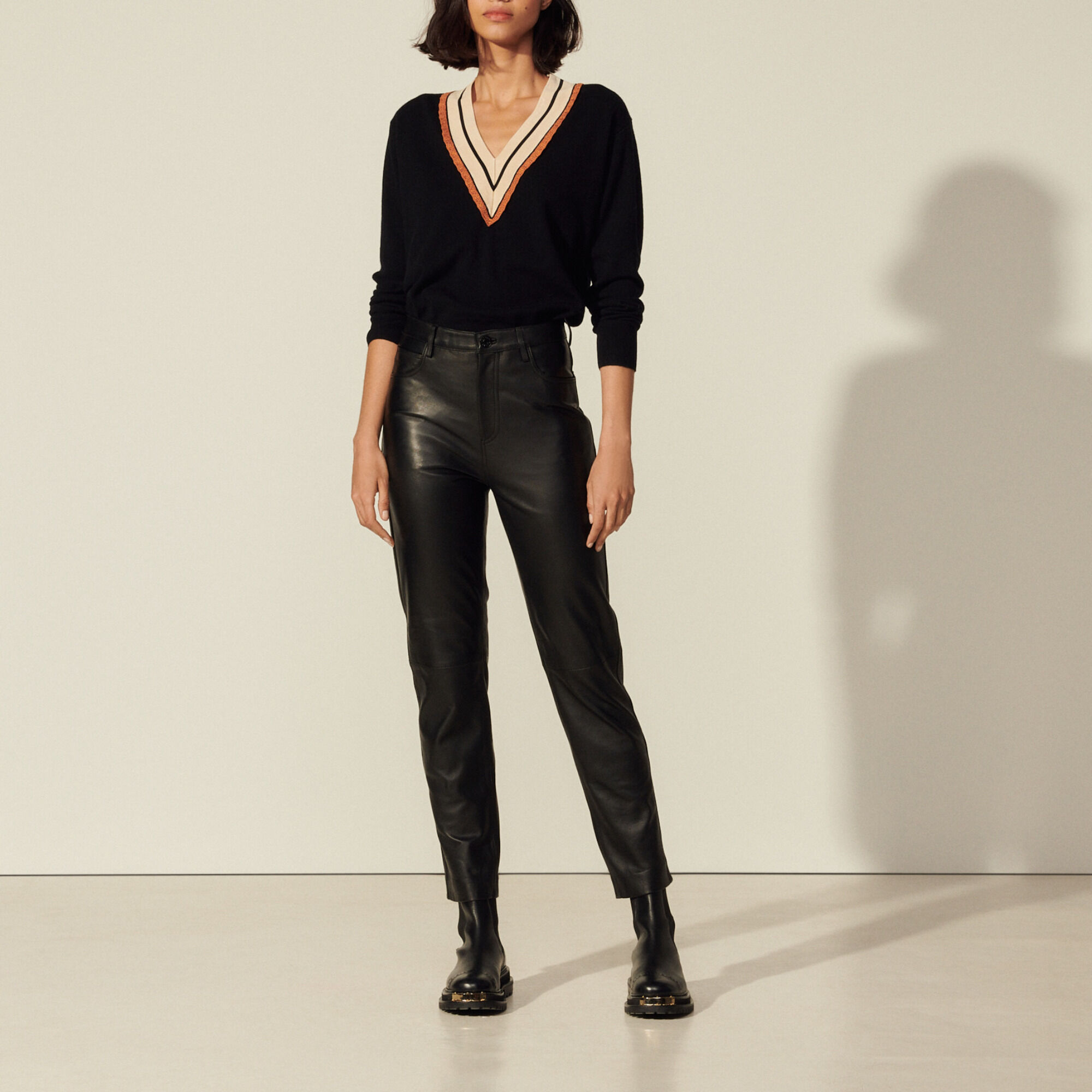 Sandro leather pants Clearance