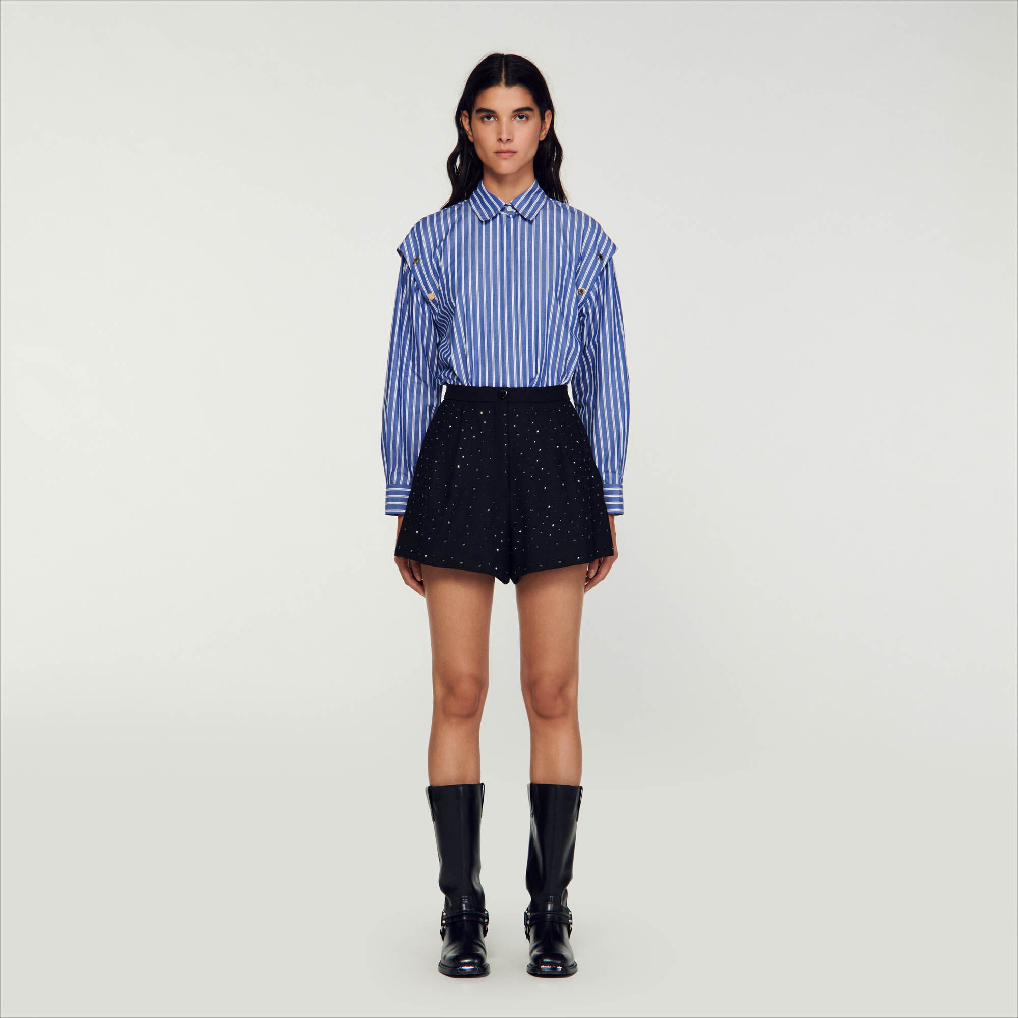 Jupe short sandro discount
