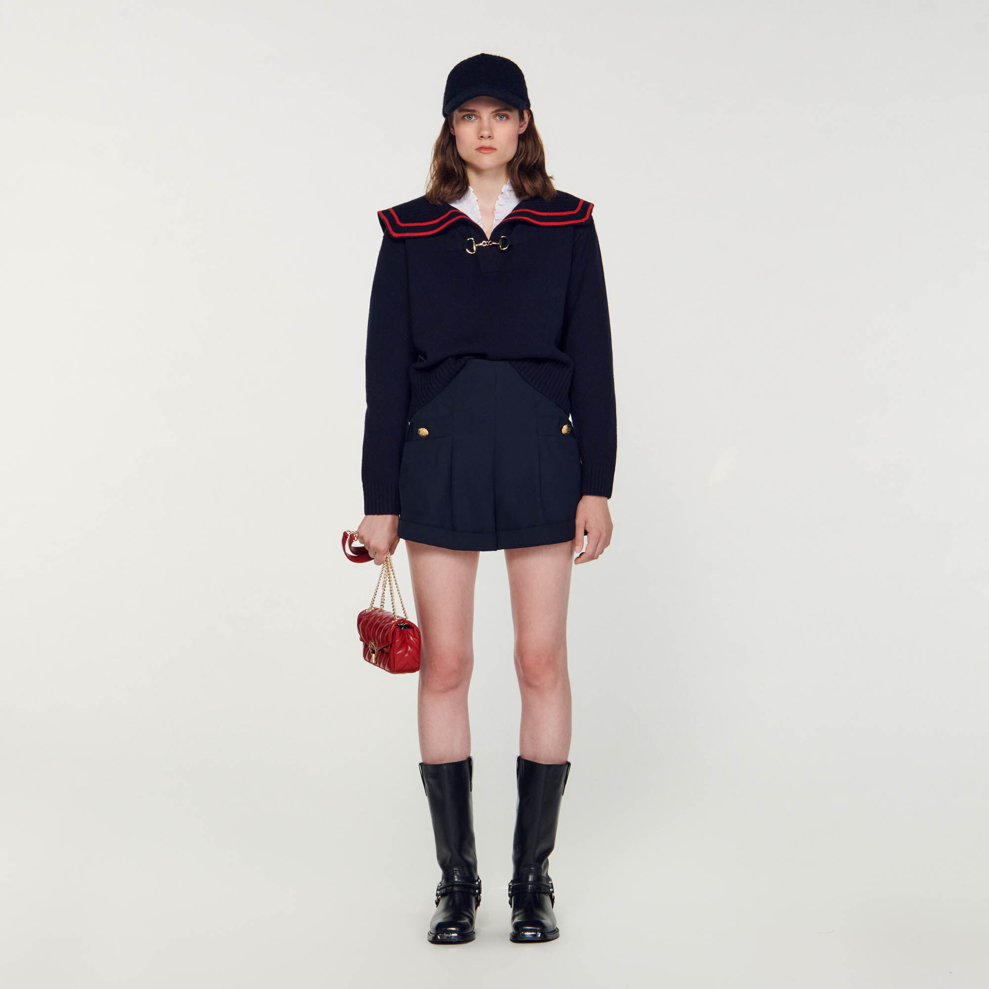 Sweater collar online