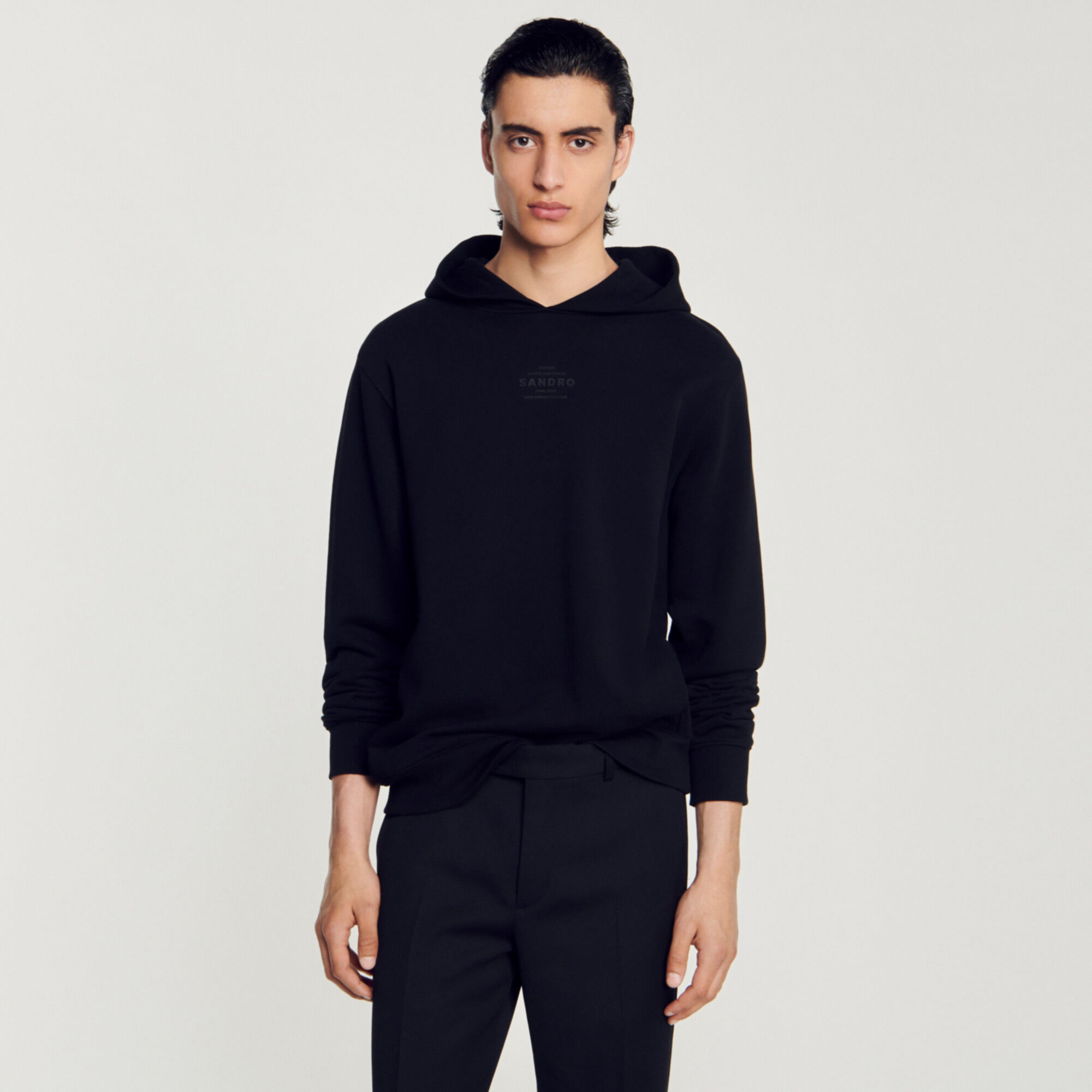 Sweat noir sales sandro