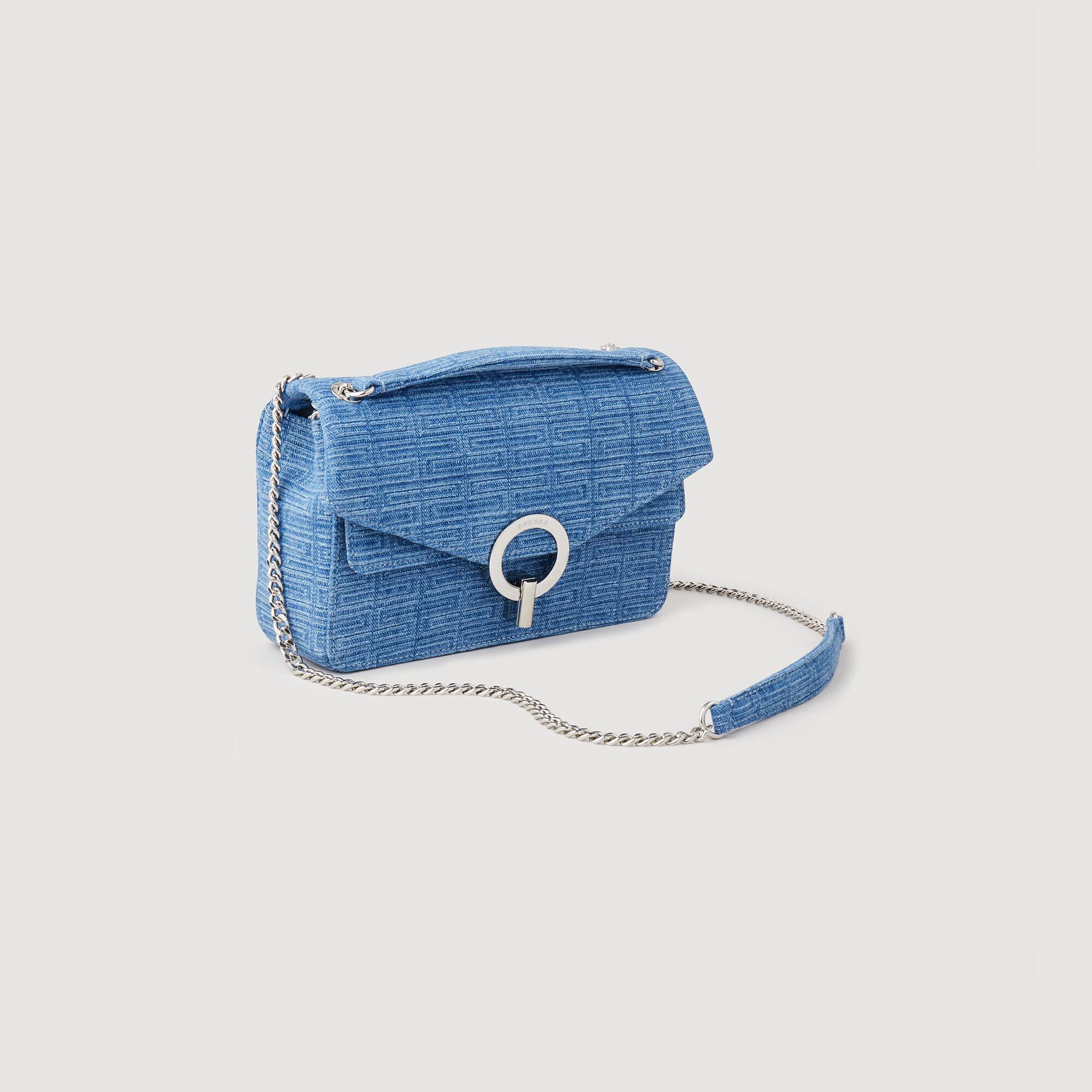 Sandro denim bag 2025