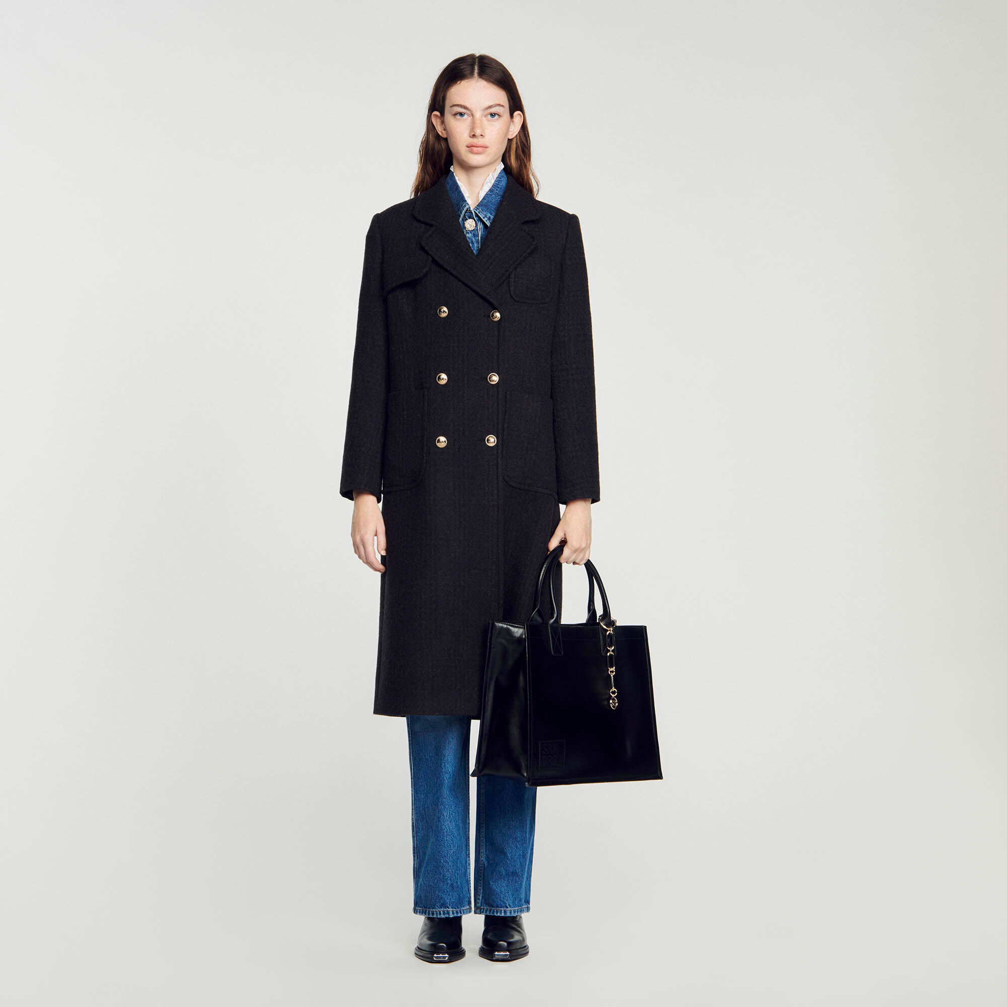 Wool Coats for Women SANDRO