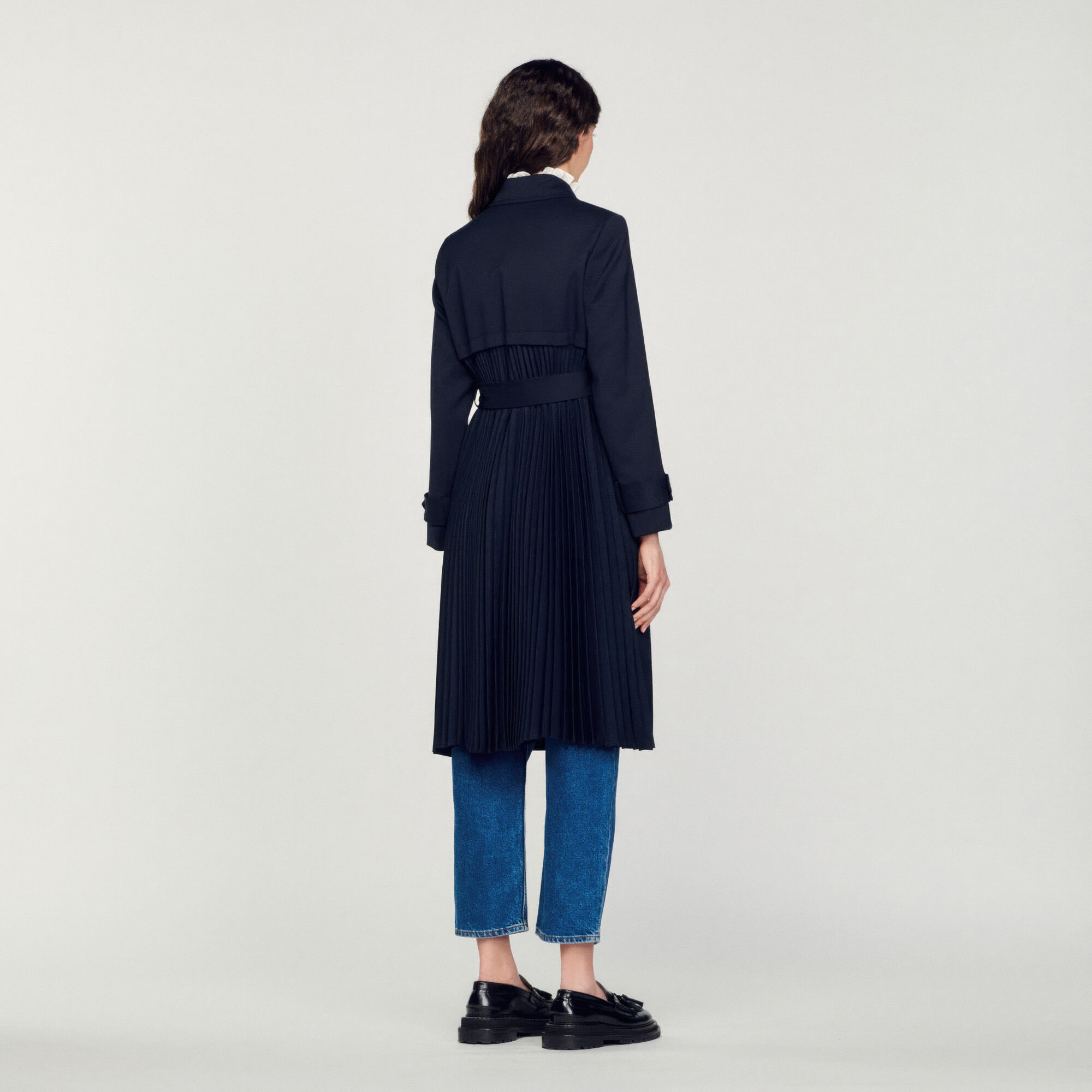 Sandro trench clearance coat womens