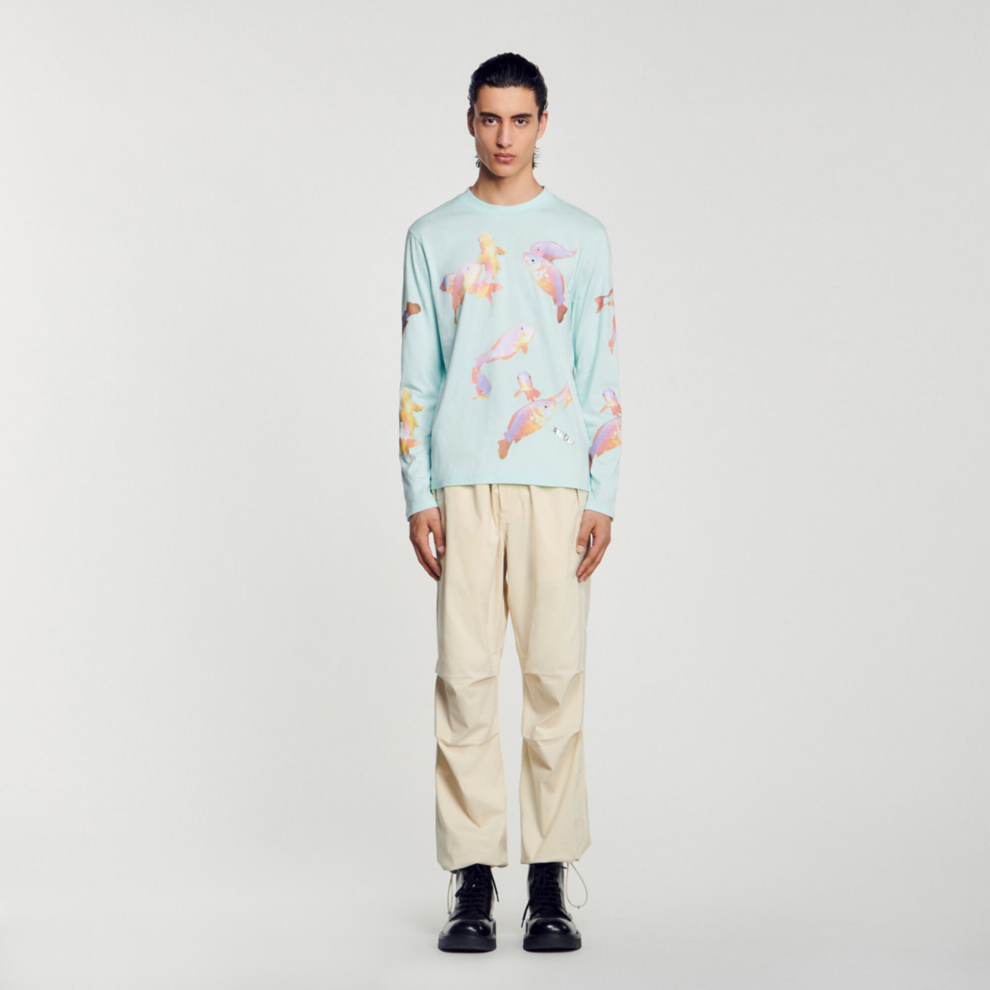 Sandro homme online t shirt