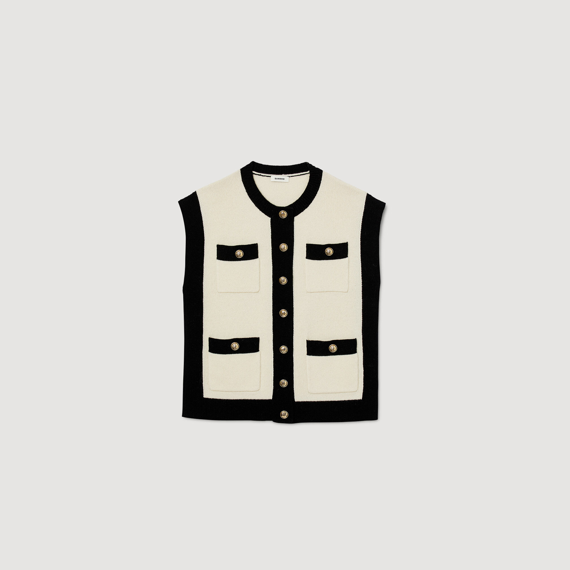 Sandro gilet femme outlet
