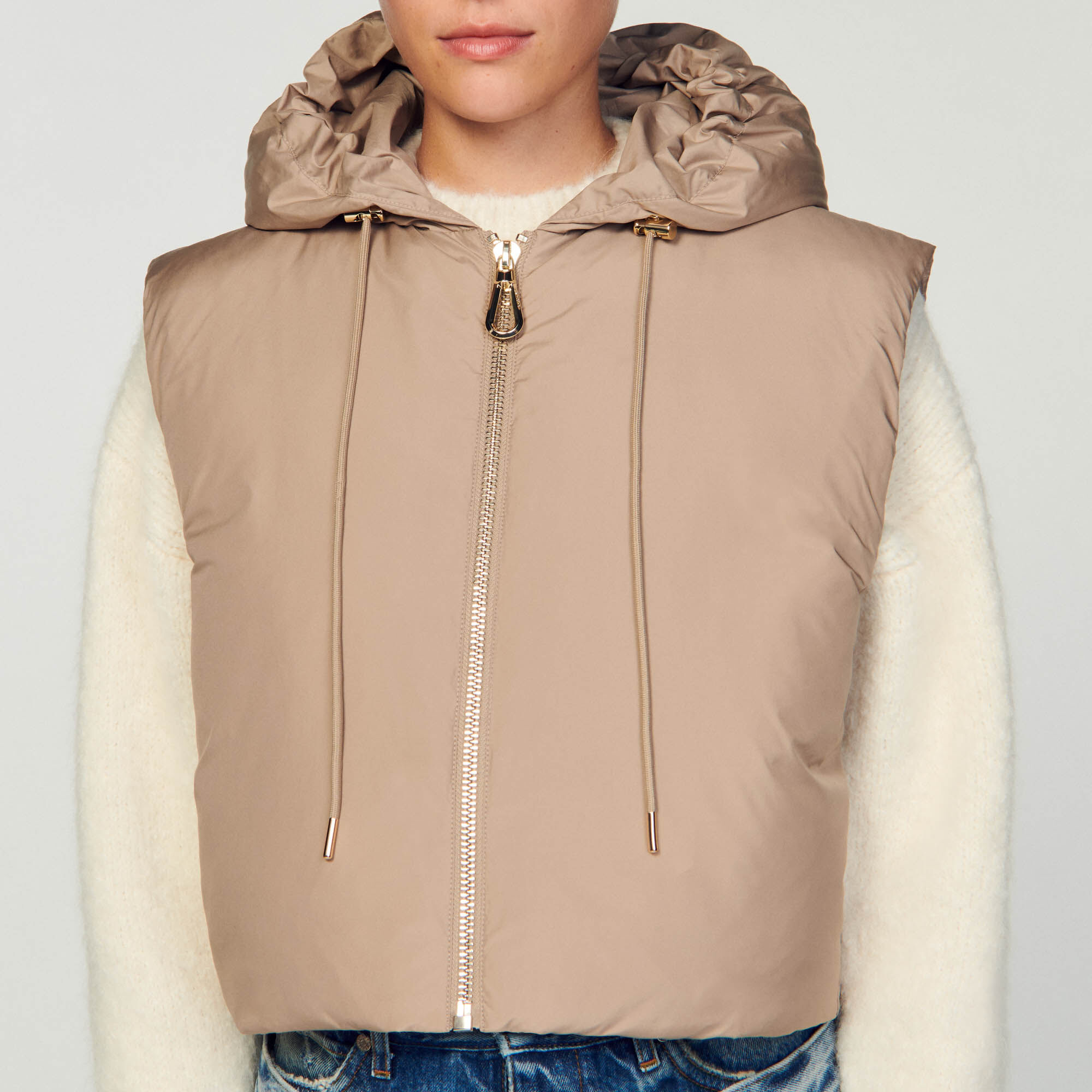 Sandro paris puffer on sale jacket