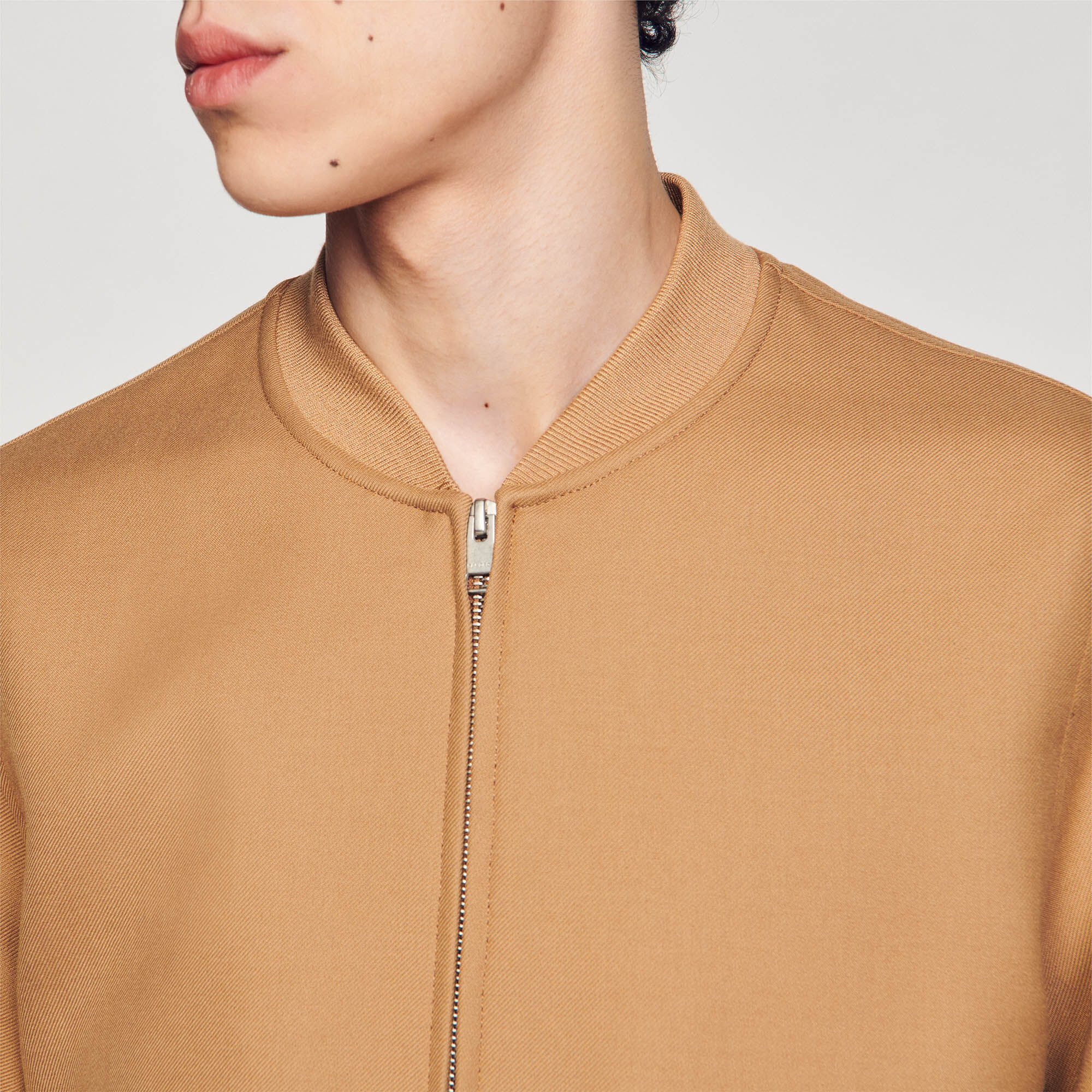 Zip up varsity jacket Trench coats Coats Sandro paris