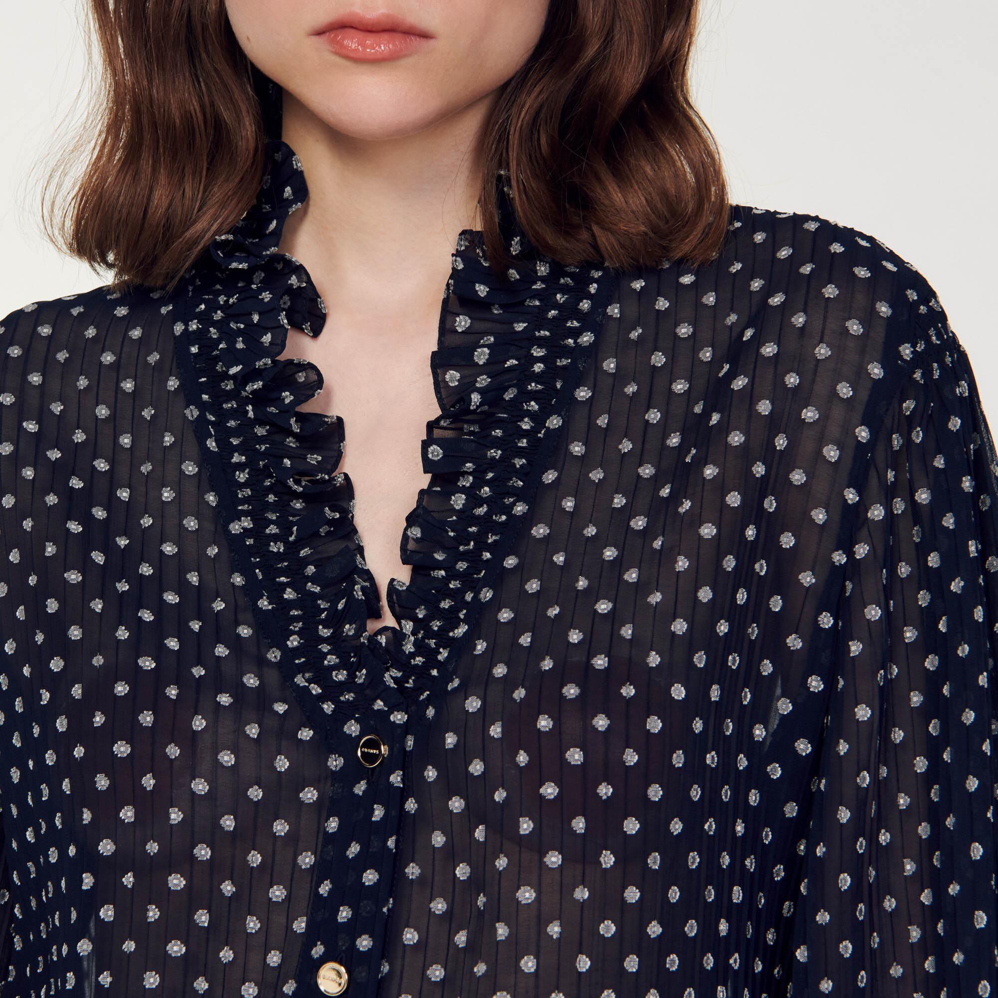 Sandro paris blouse discount