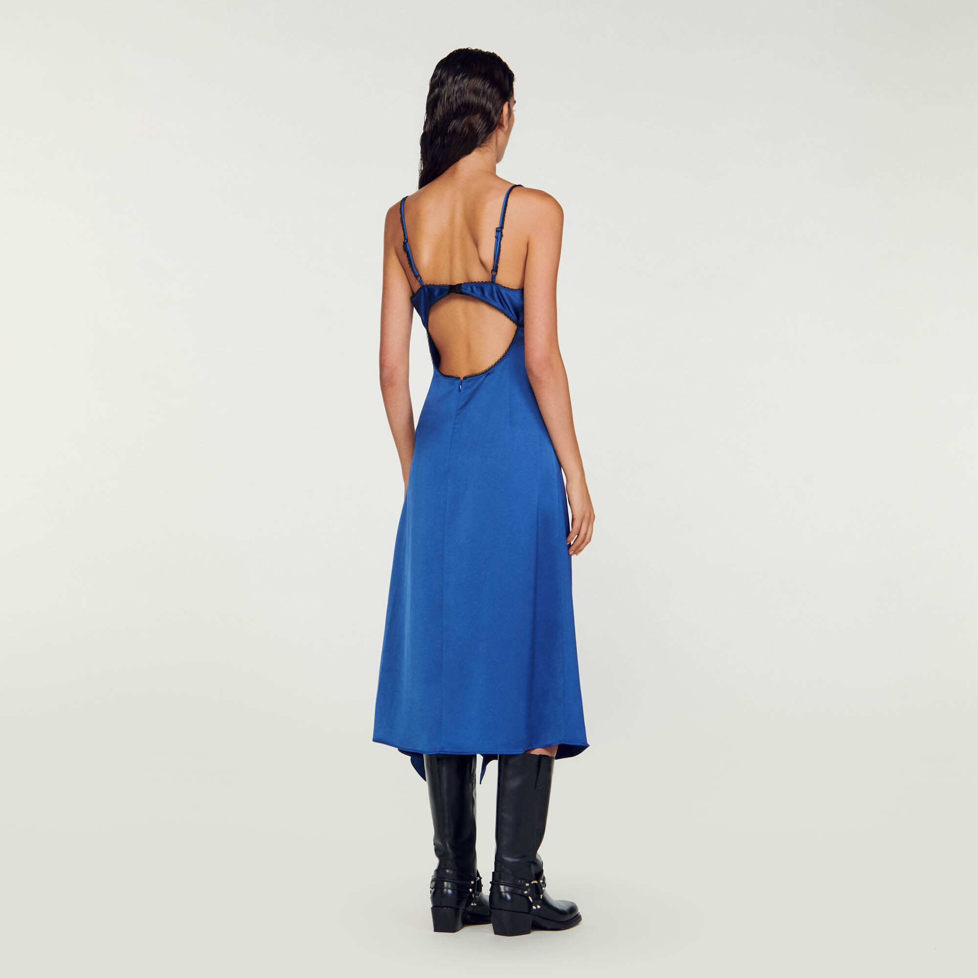 Strappy dress with shirt cheap