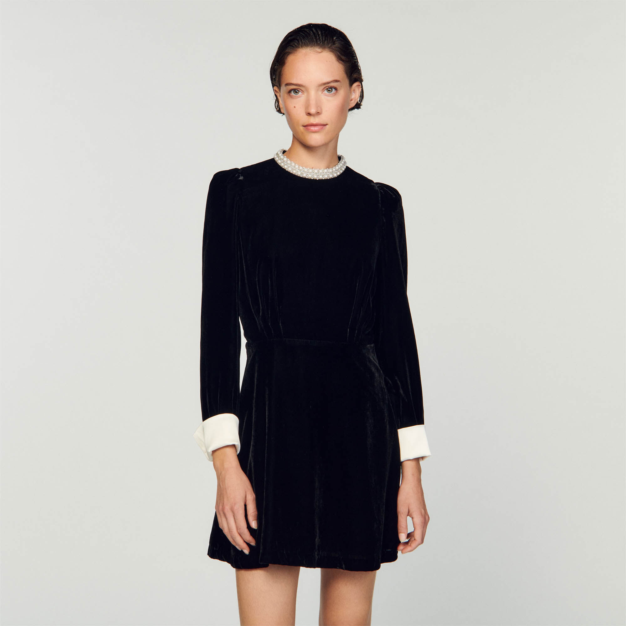 Robe femme hotsell velours