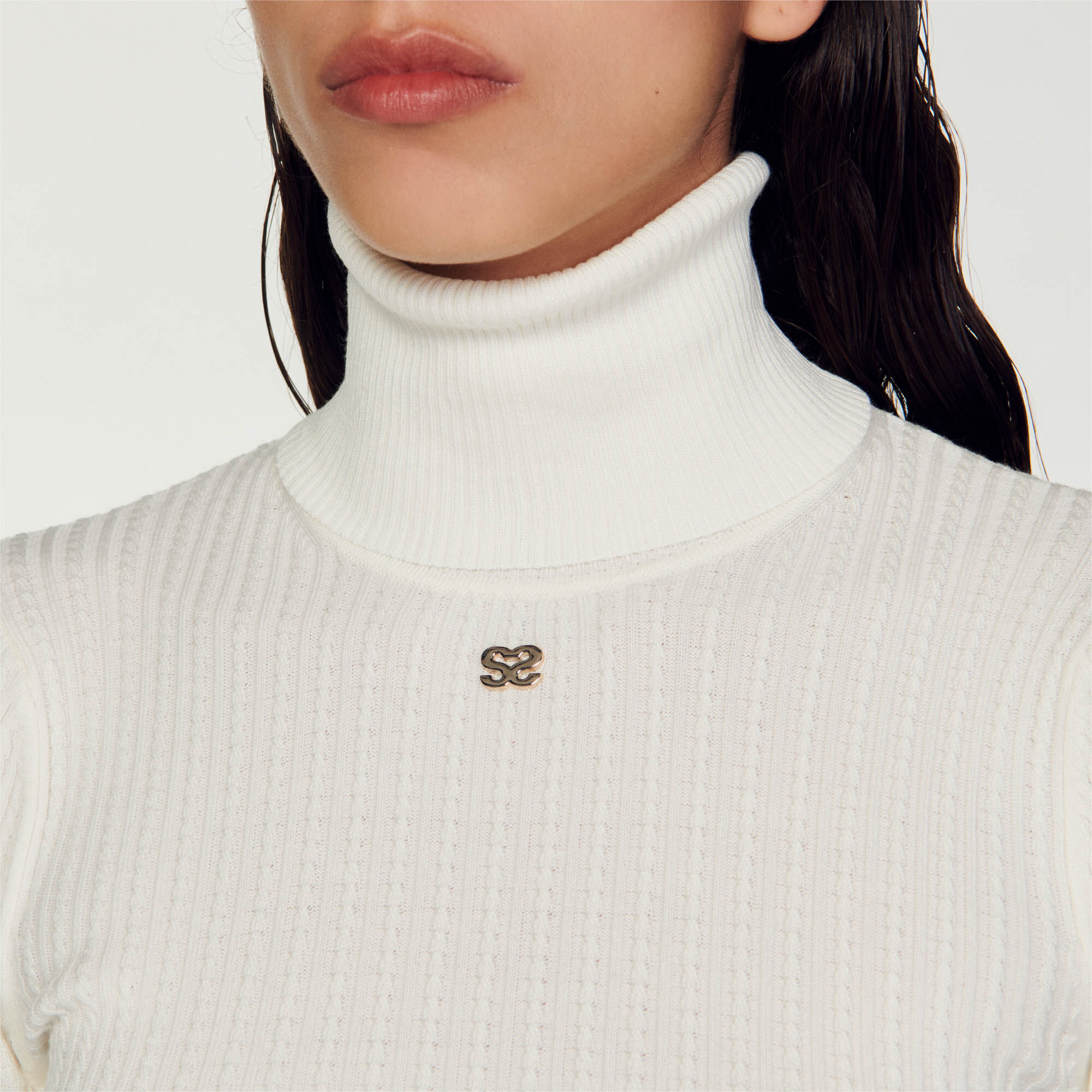 Turtleneck with jumper discount
