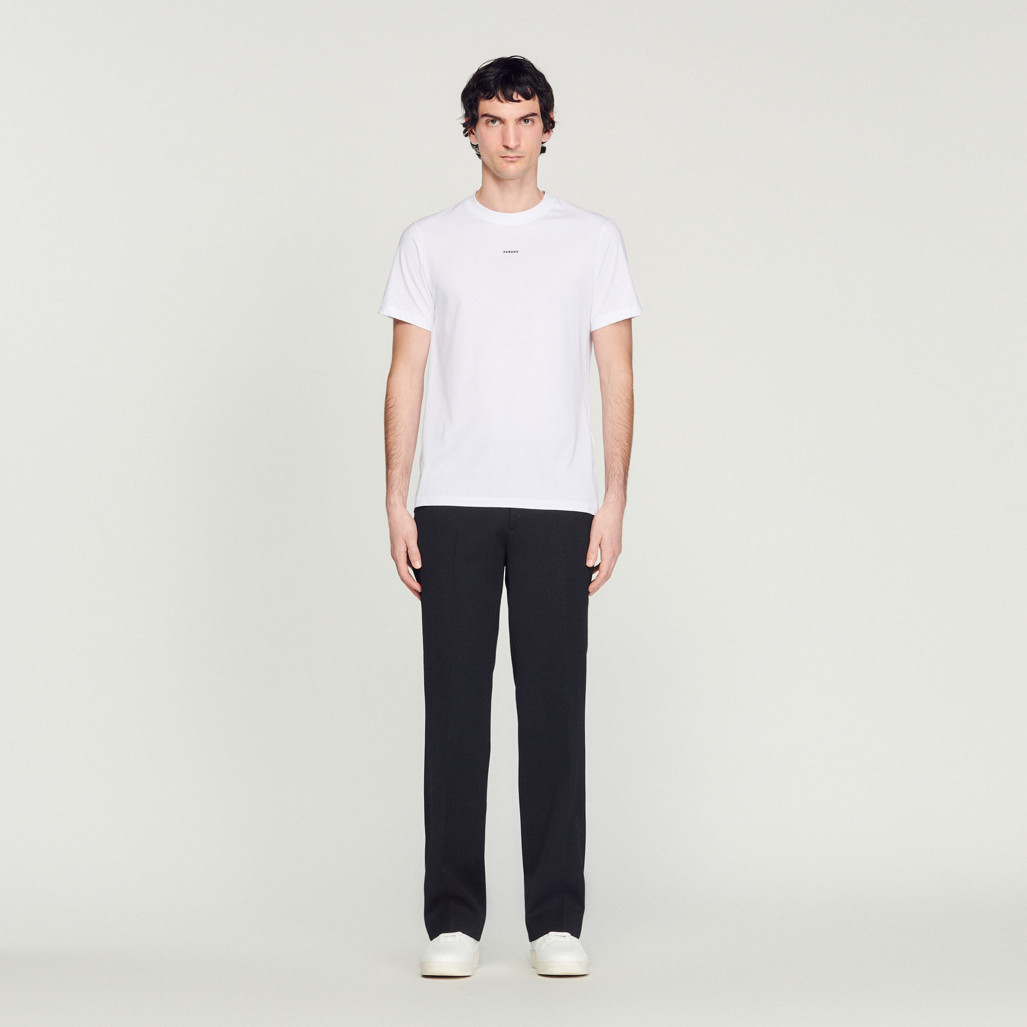 Sandro t outlet shirt homme