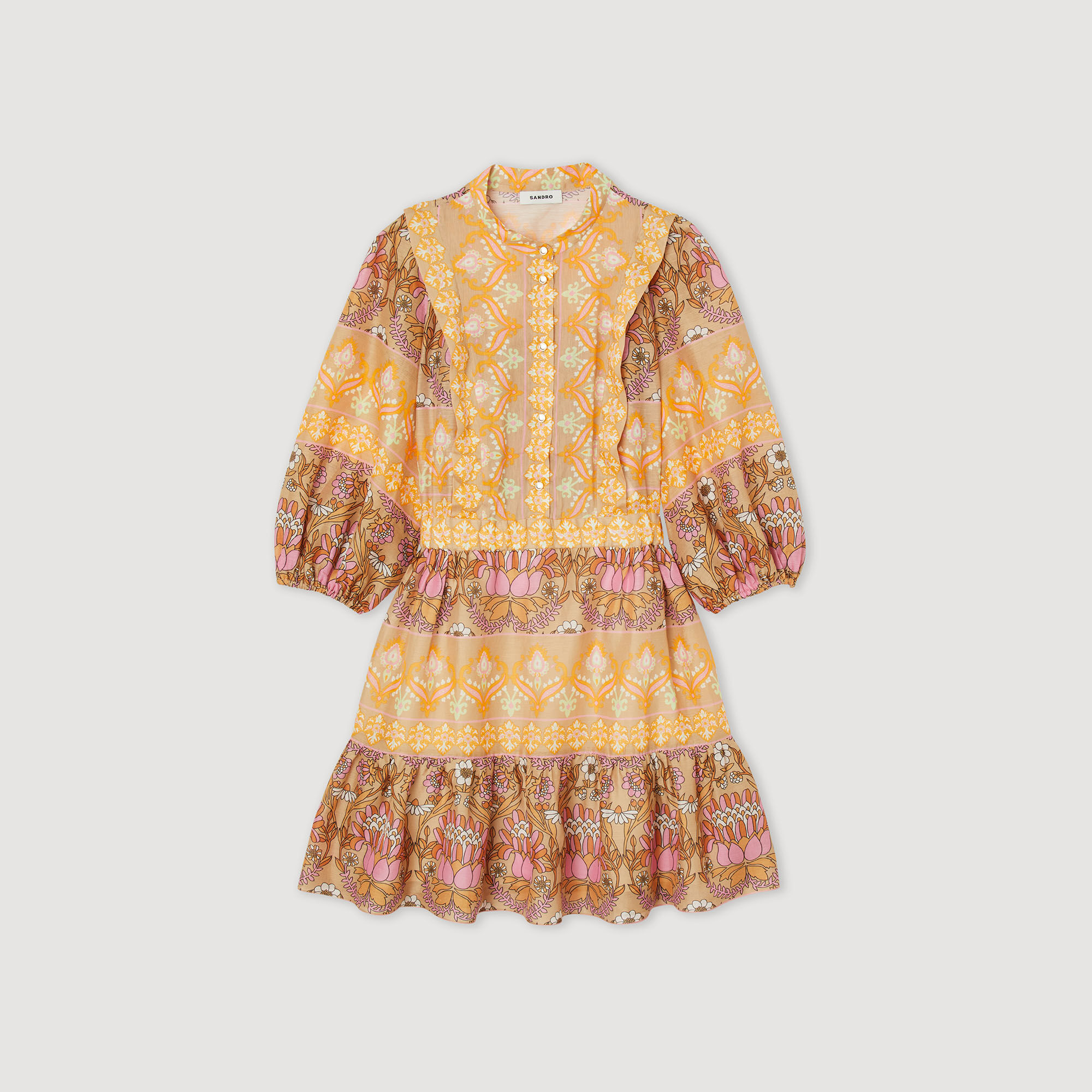 Sandro hotsell scarf dress