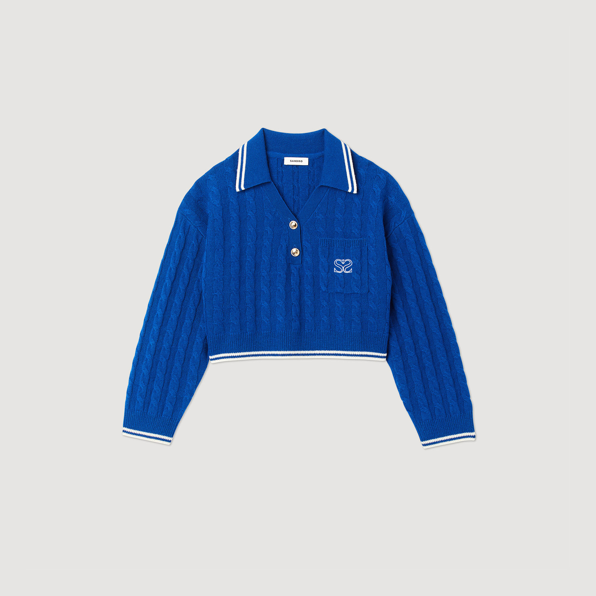 Sandro blue clearance sweater