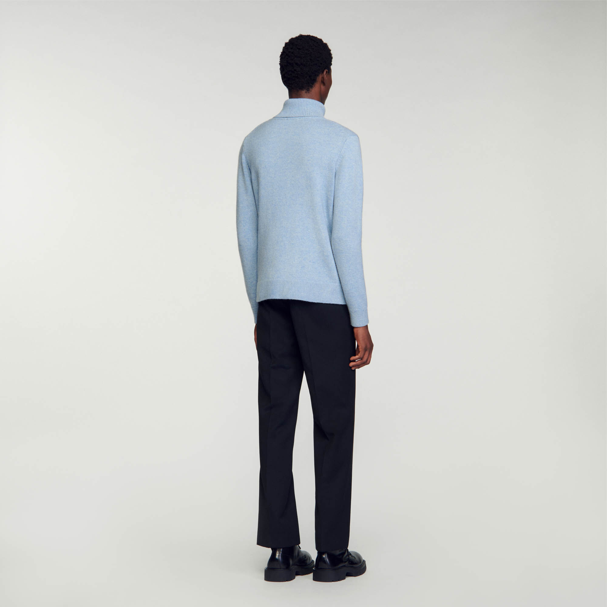 Wool and cashmere turtleneck jumper Sweaters Cardigans