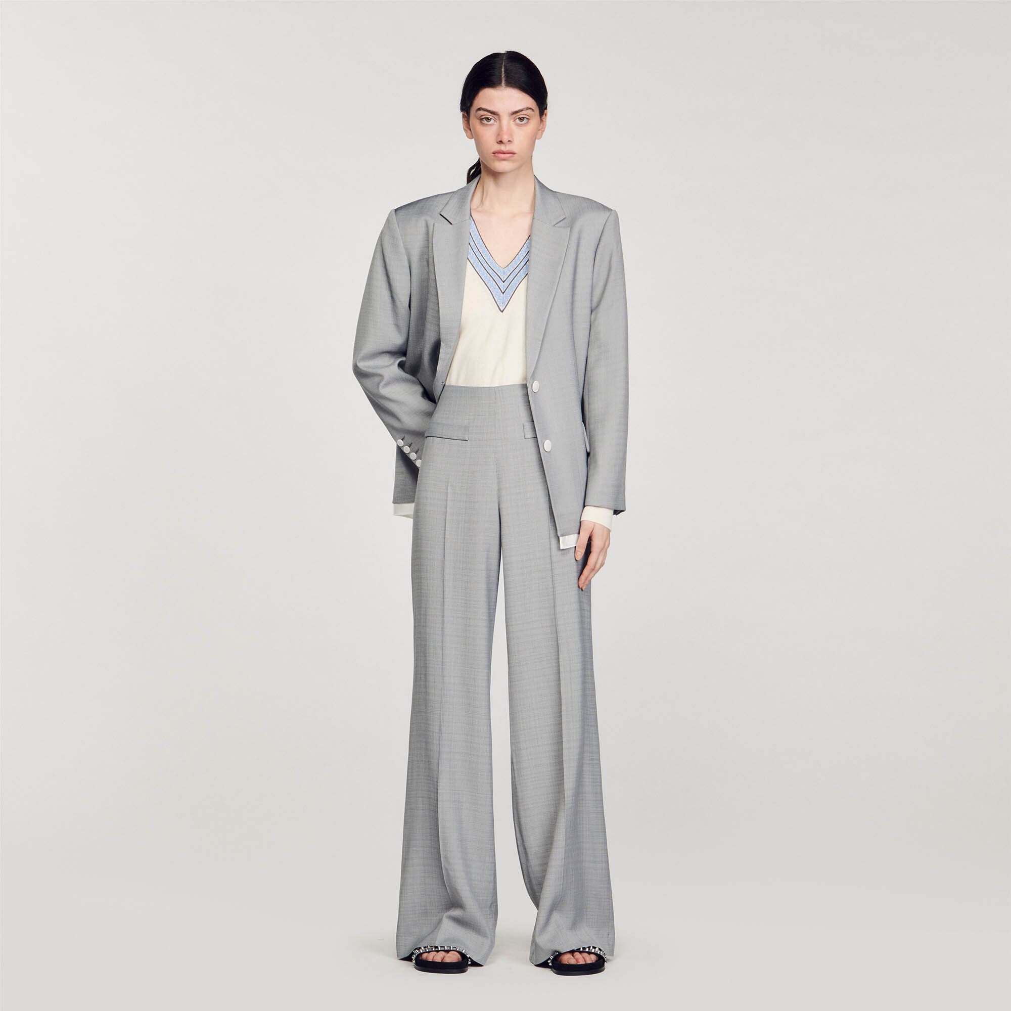 Pantalon sales sandro femme