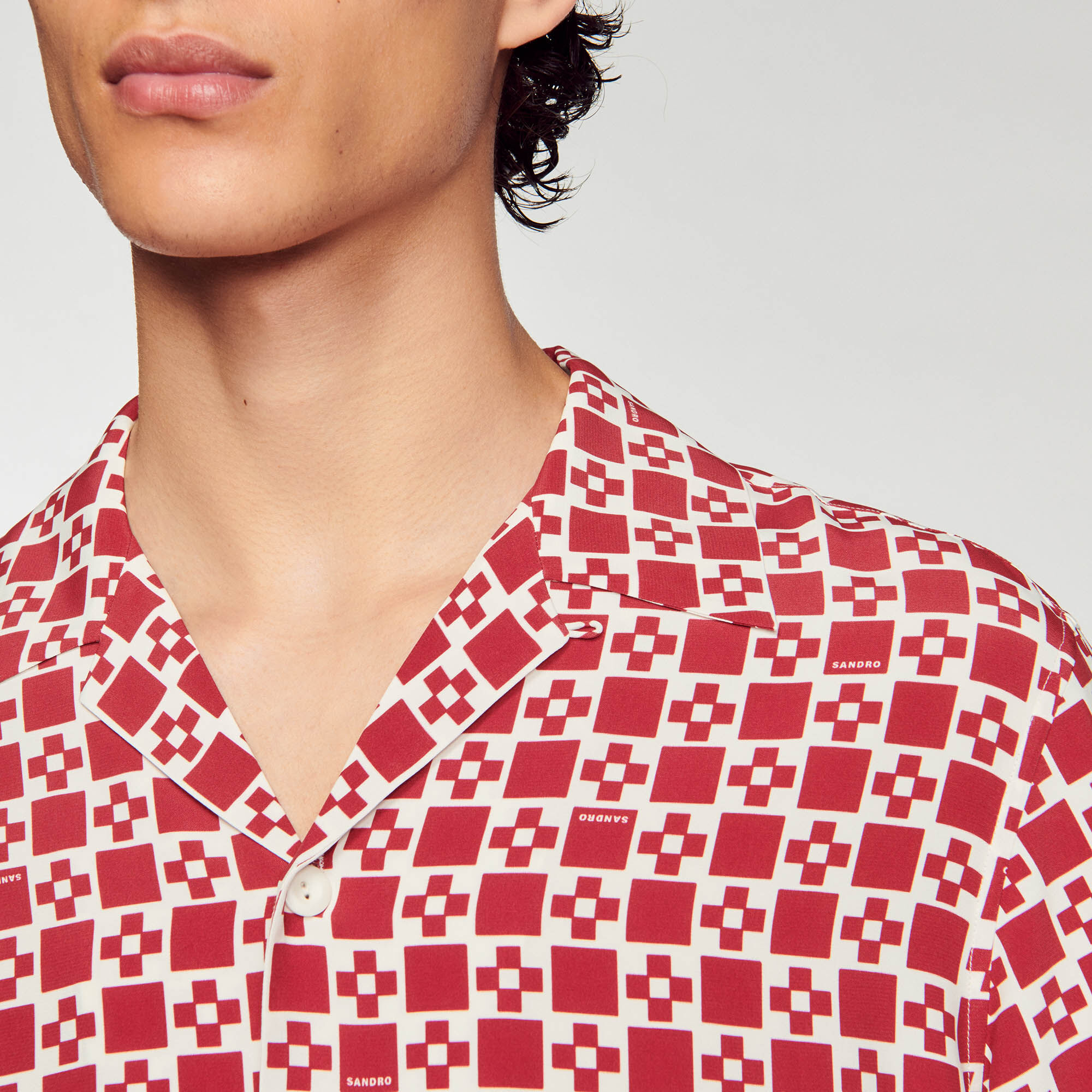 Chemises deals sandro homme