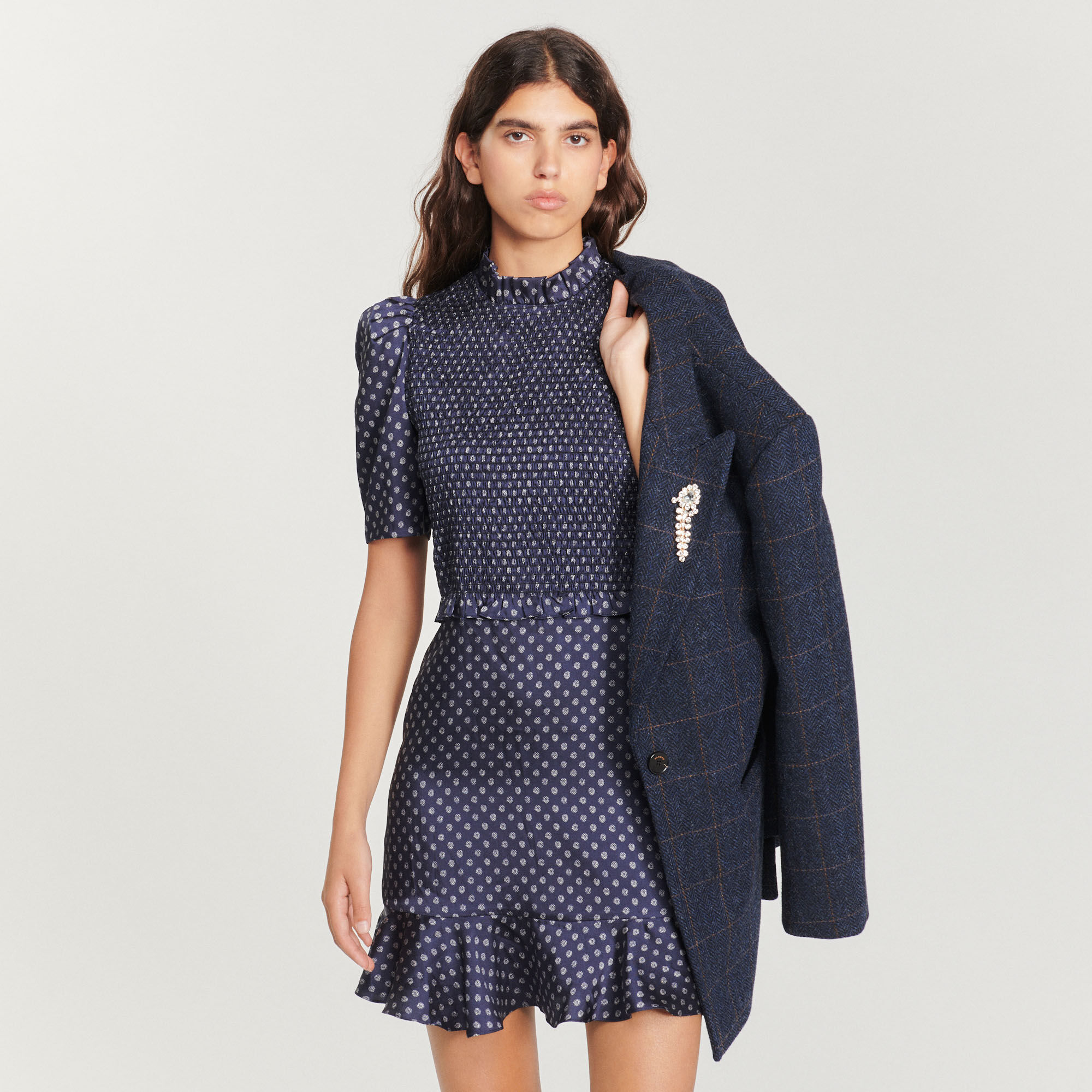 Sandro polka deals dot dress