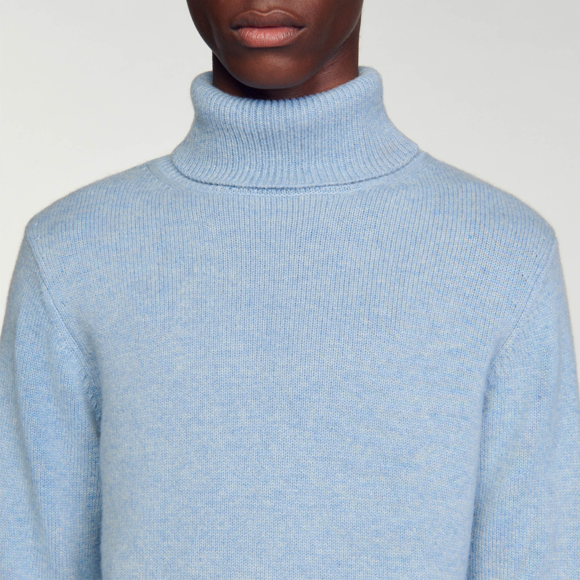 Blue turtle clearance neck jumper