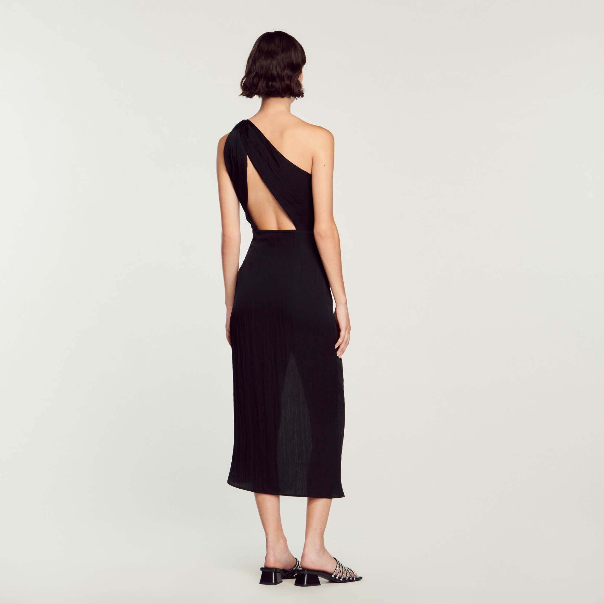 Sandro paris black dress sale