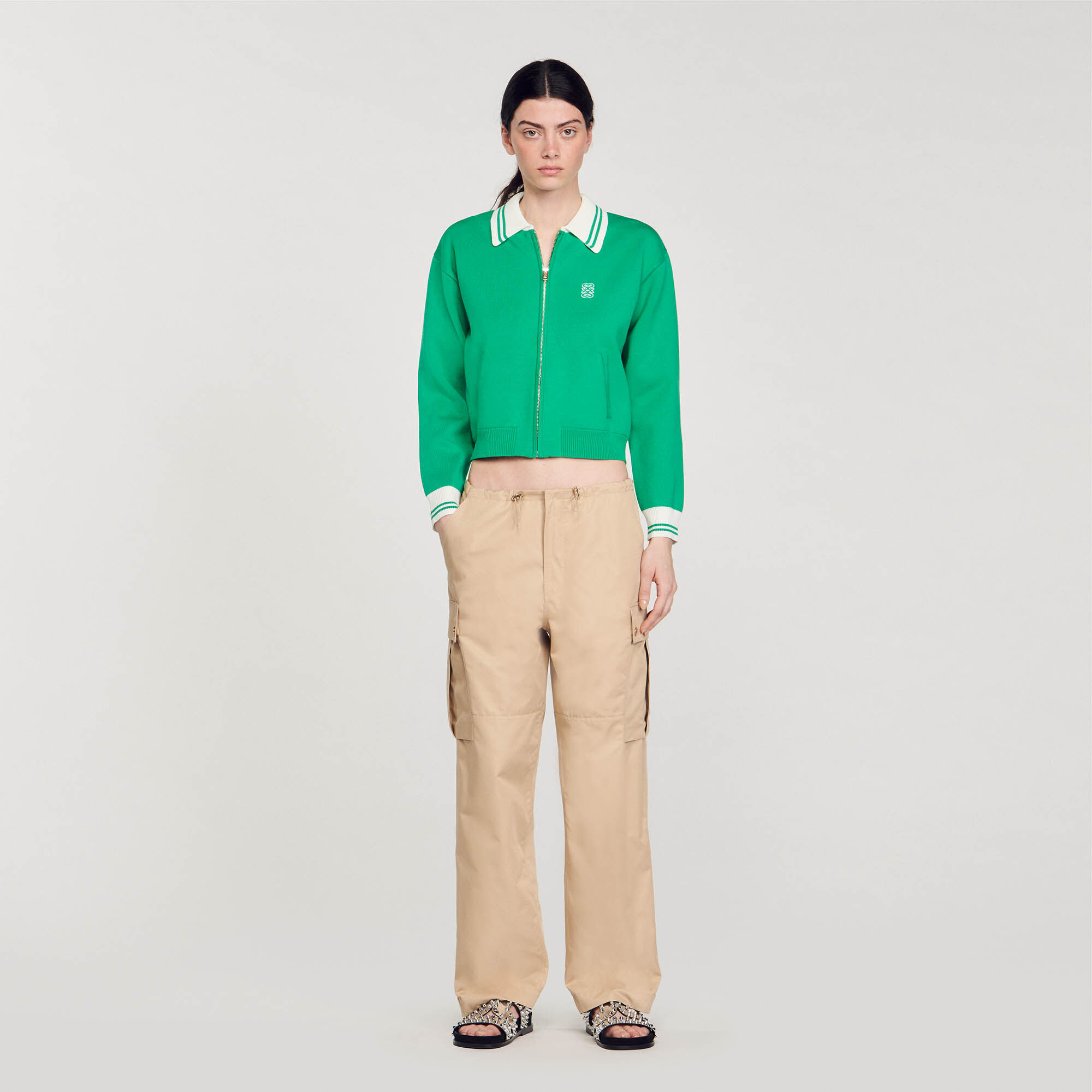 Women s trousers Leggings SANDRO
