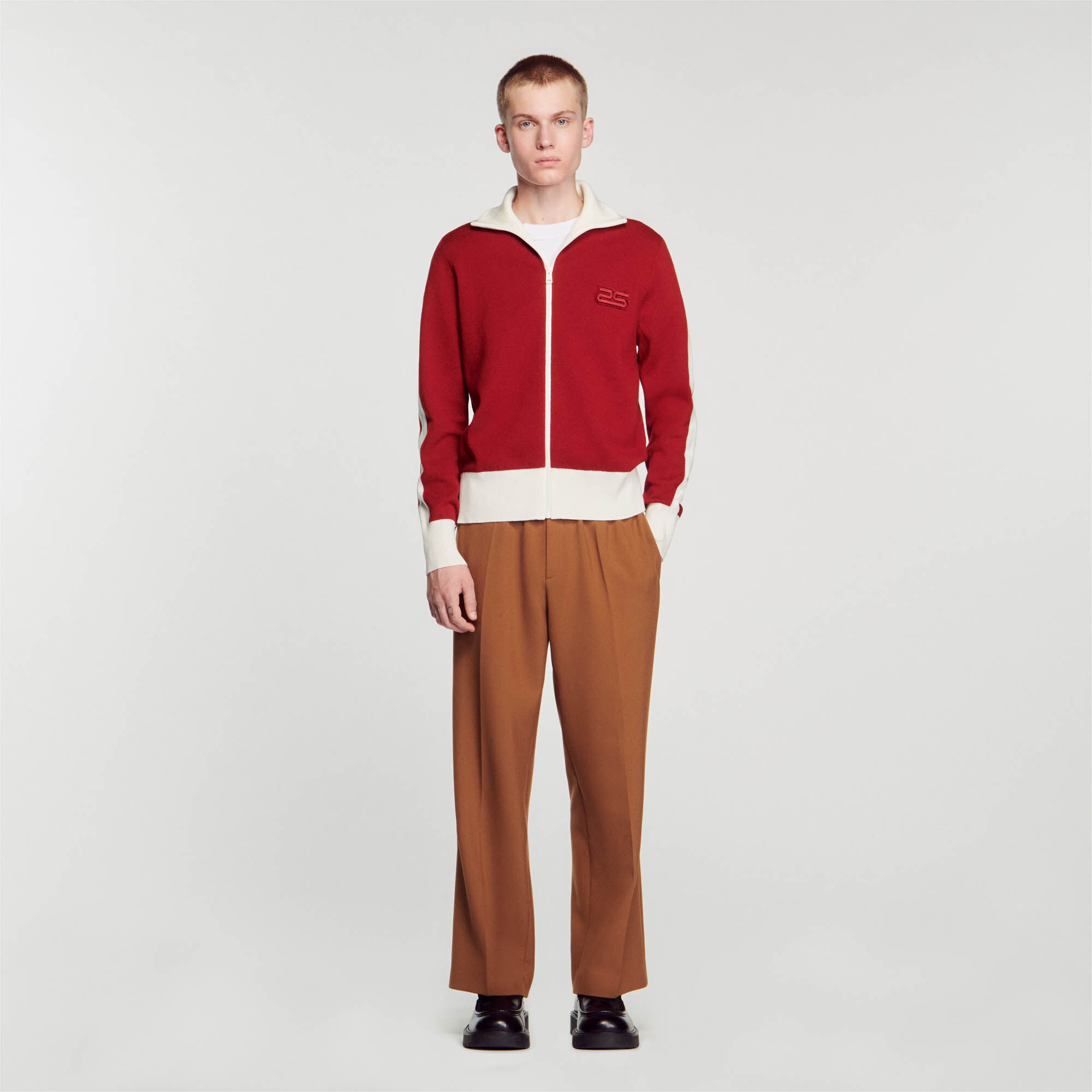 Cardigan sandro sale homme