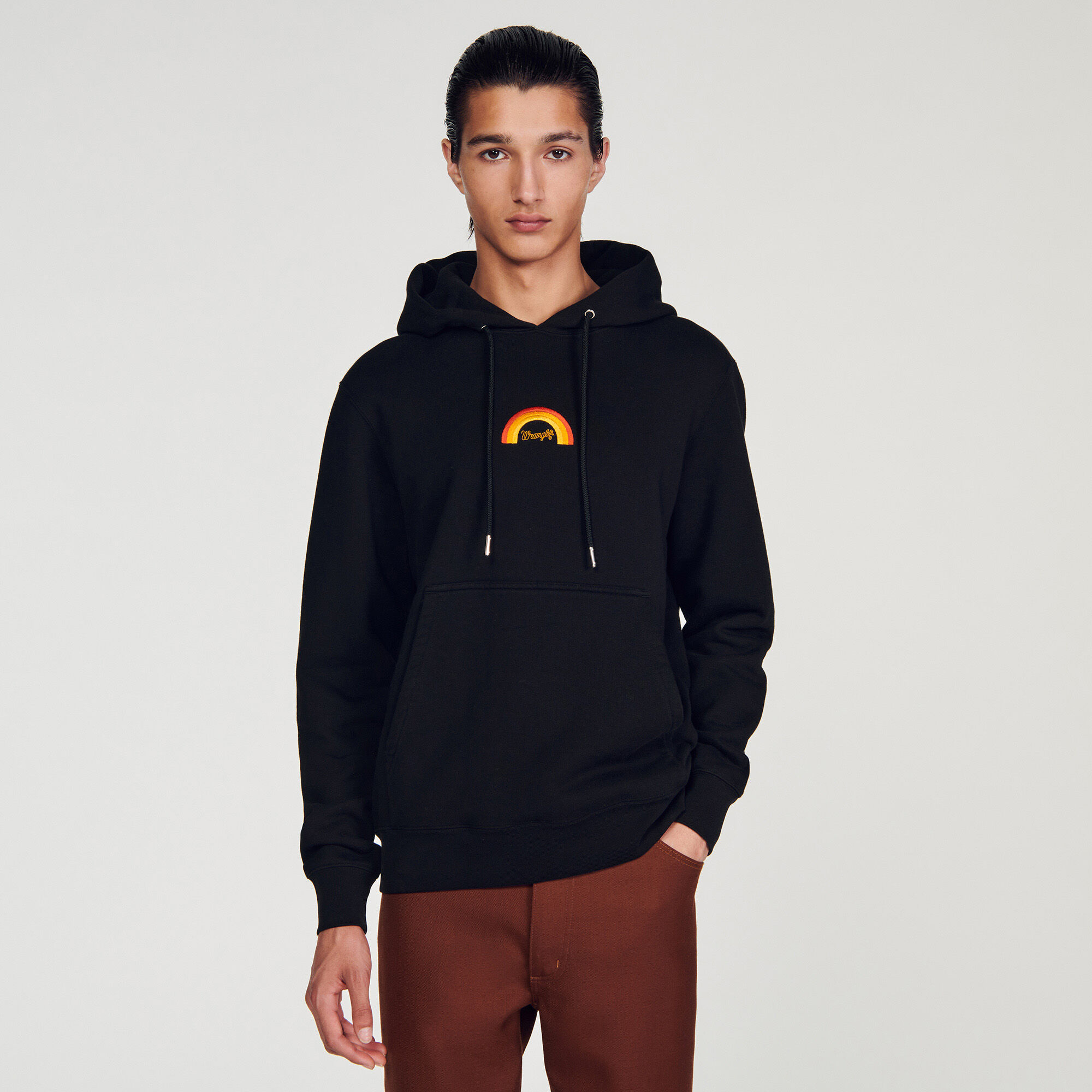 Hoodie long homme on sale