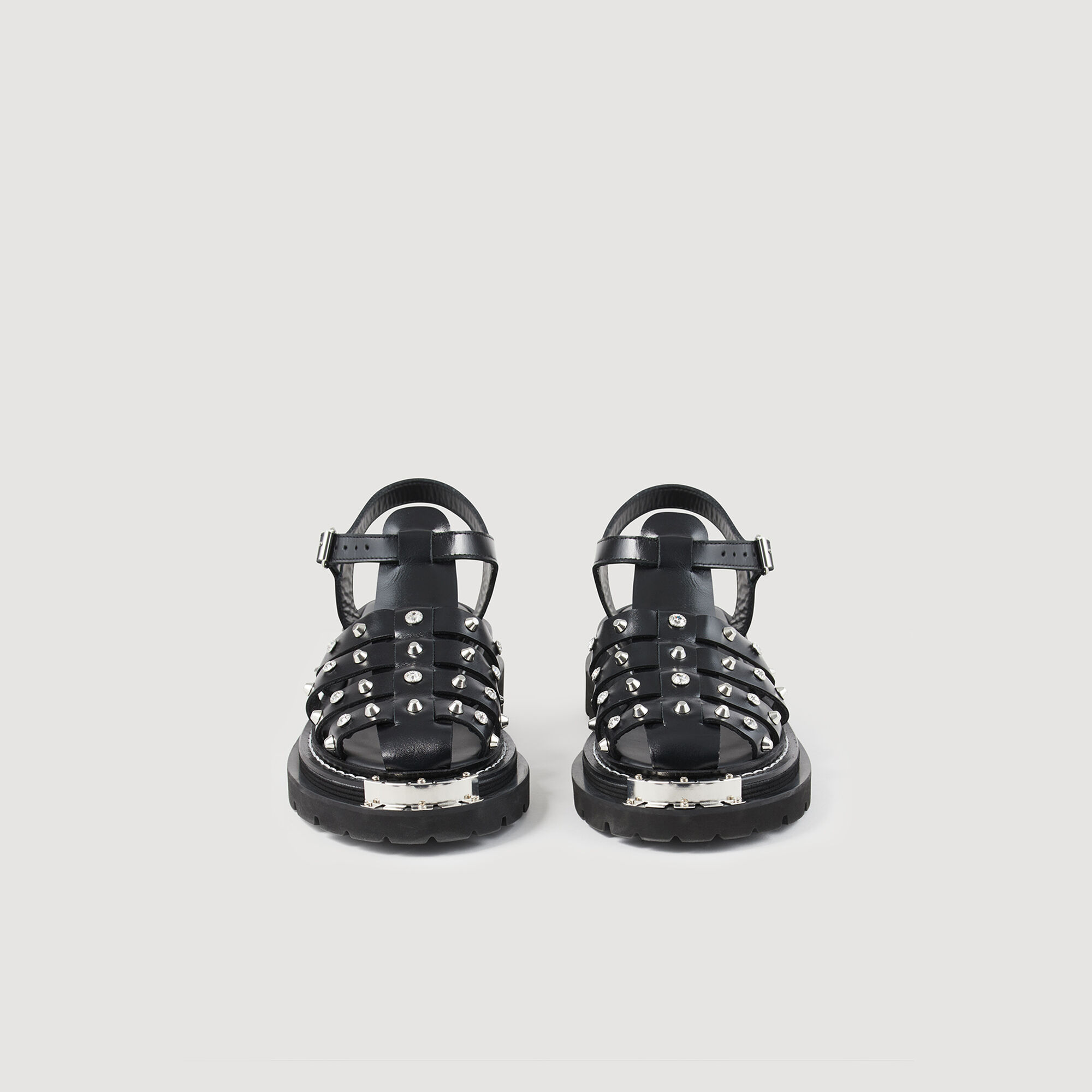Sandale sales femme clouté