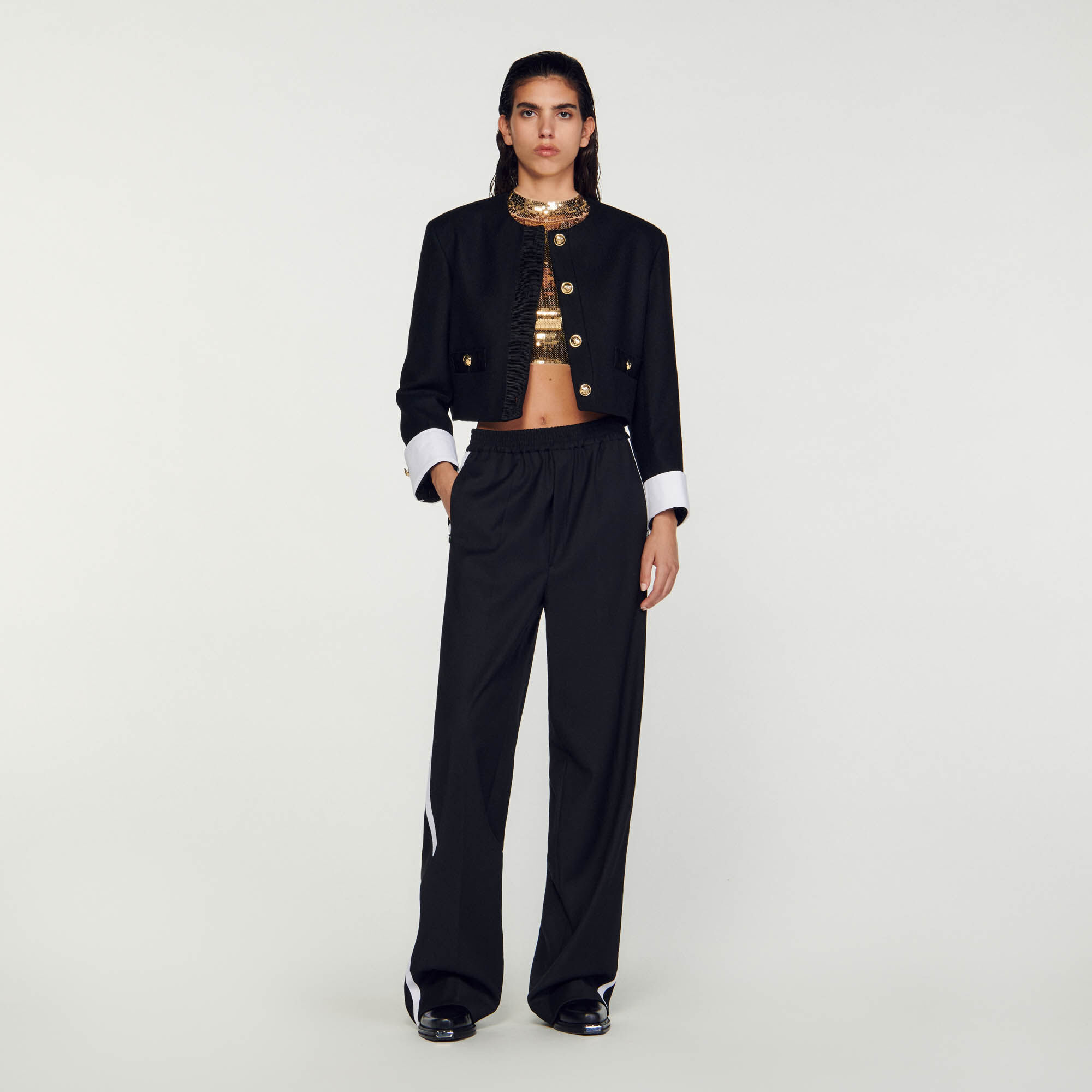 Cheap cropped jackets clearance