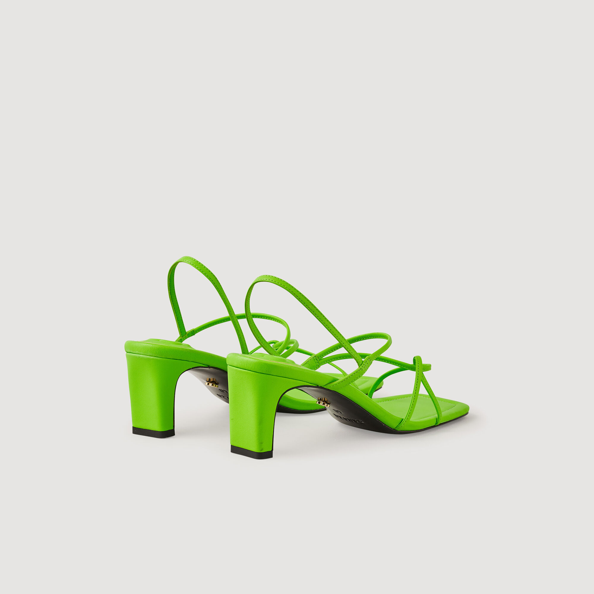 Sandales shop fluo femme