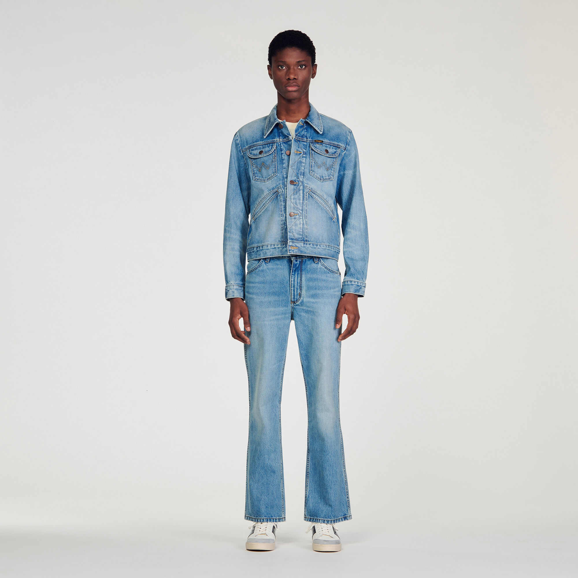 Jeans jacket sales homme