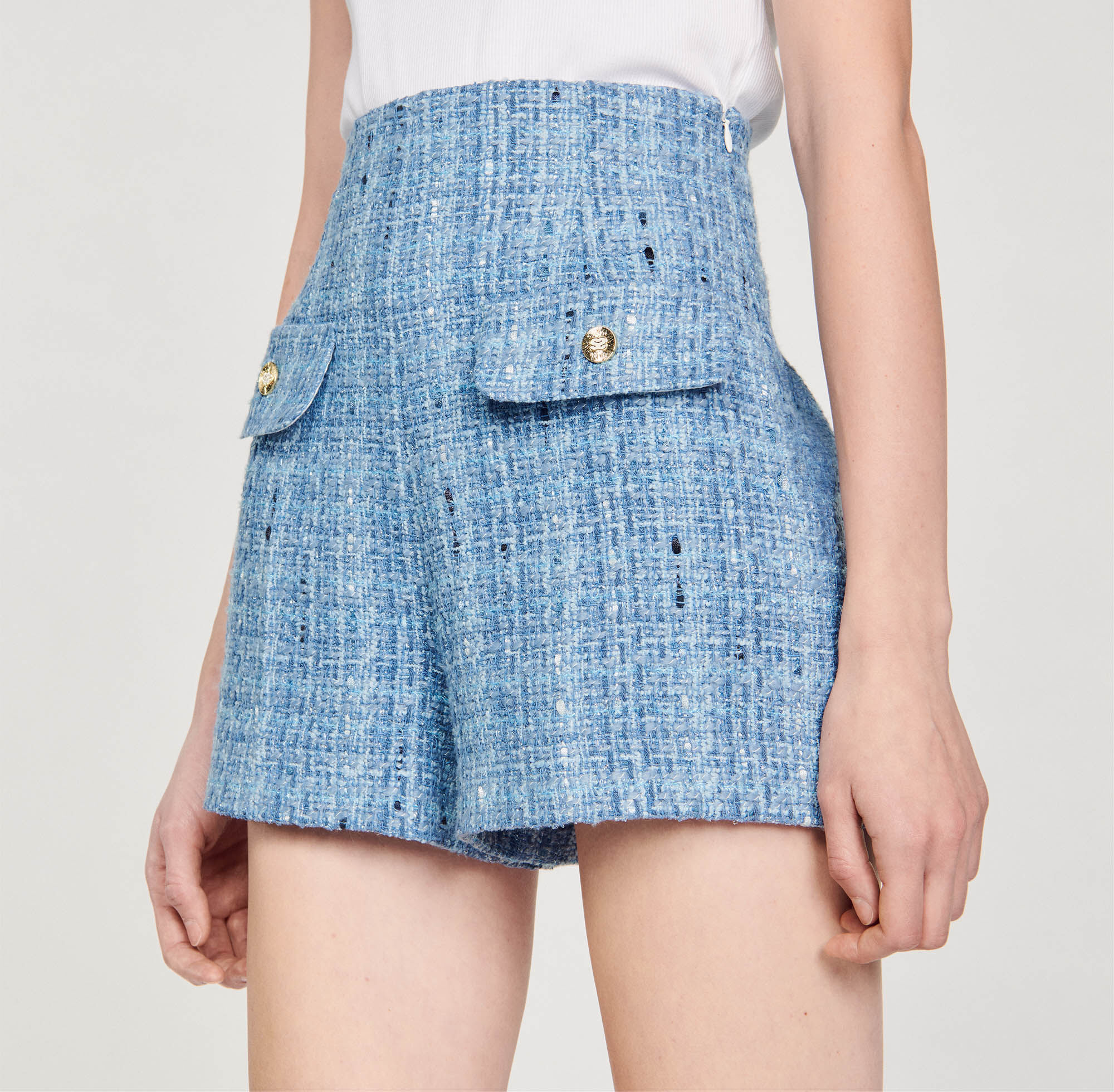 Short hot sale femme tweed