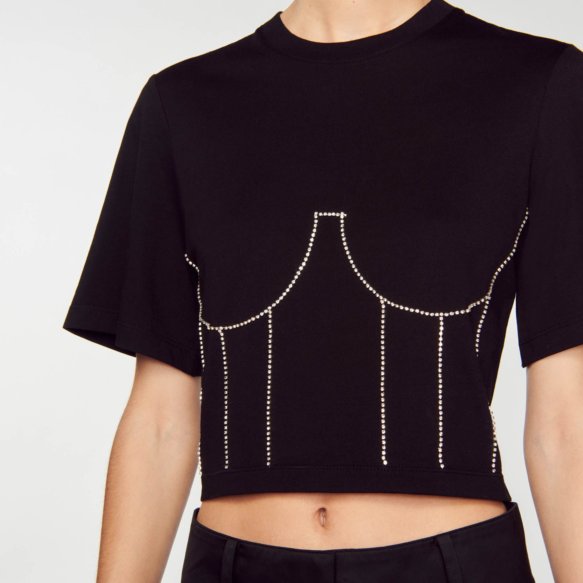 T shirt sales bustier femme