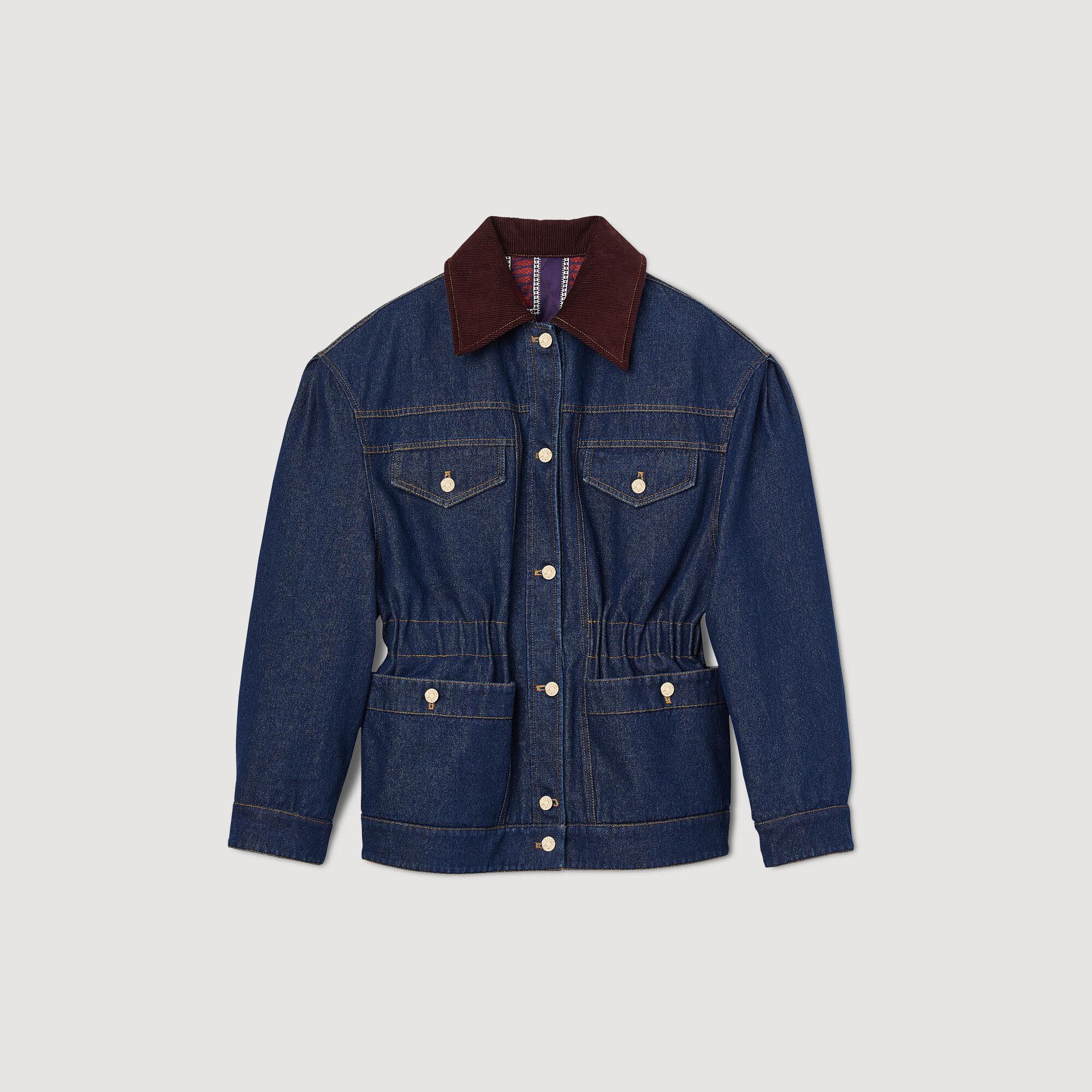 Veste jean sandro best sale