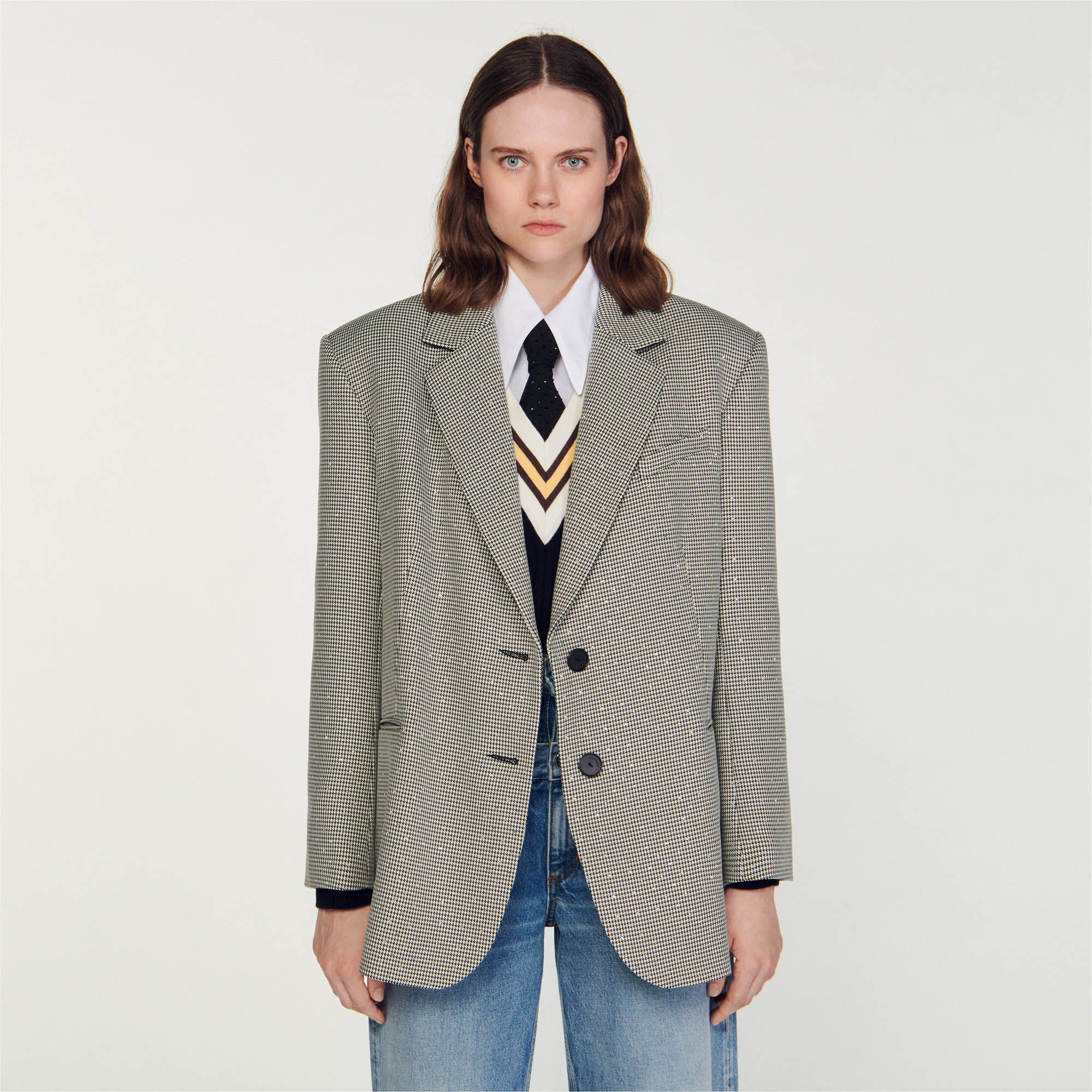 Veste sales sandro paris