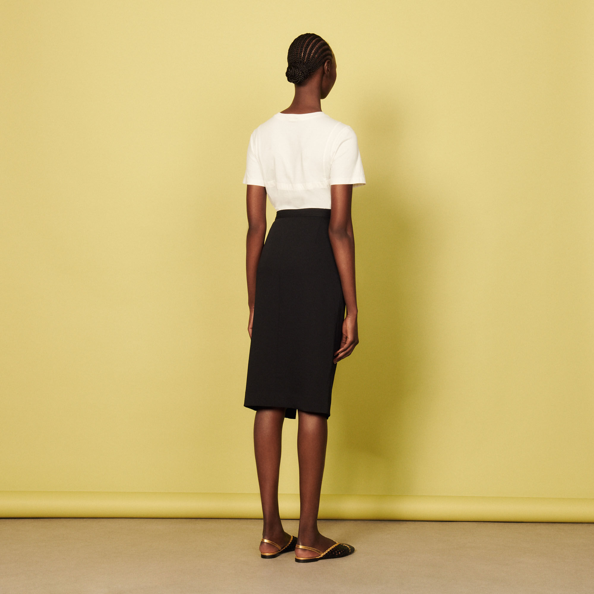 Jupe midi crayon sales