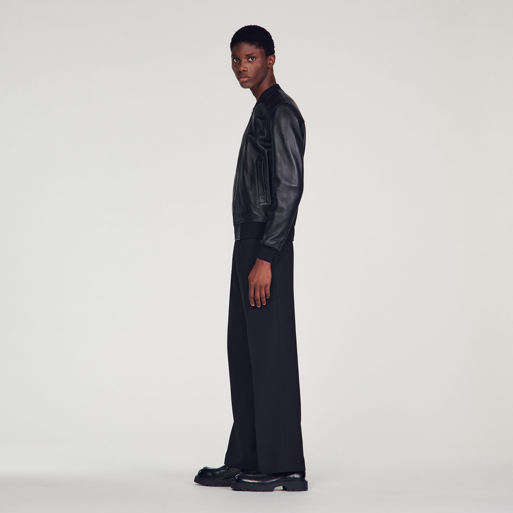 Leather jacket Trench coats Coats Sandro paris