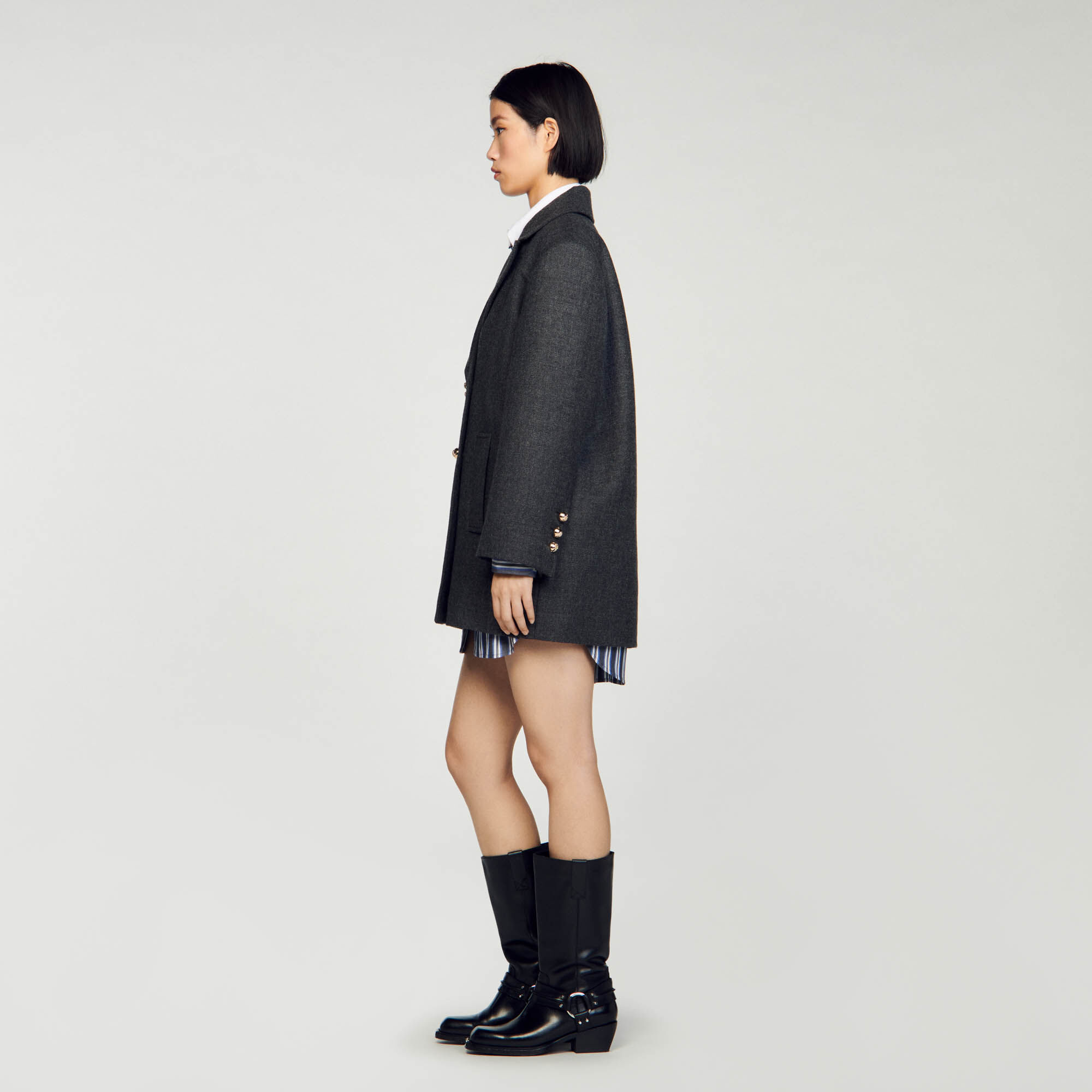 Caban clearance sandro femme