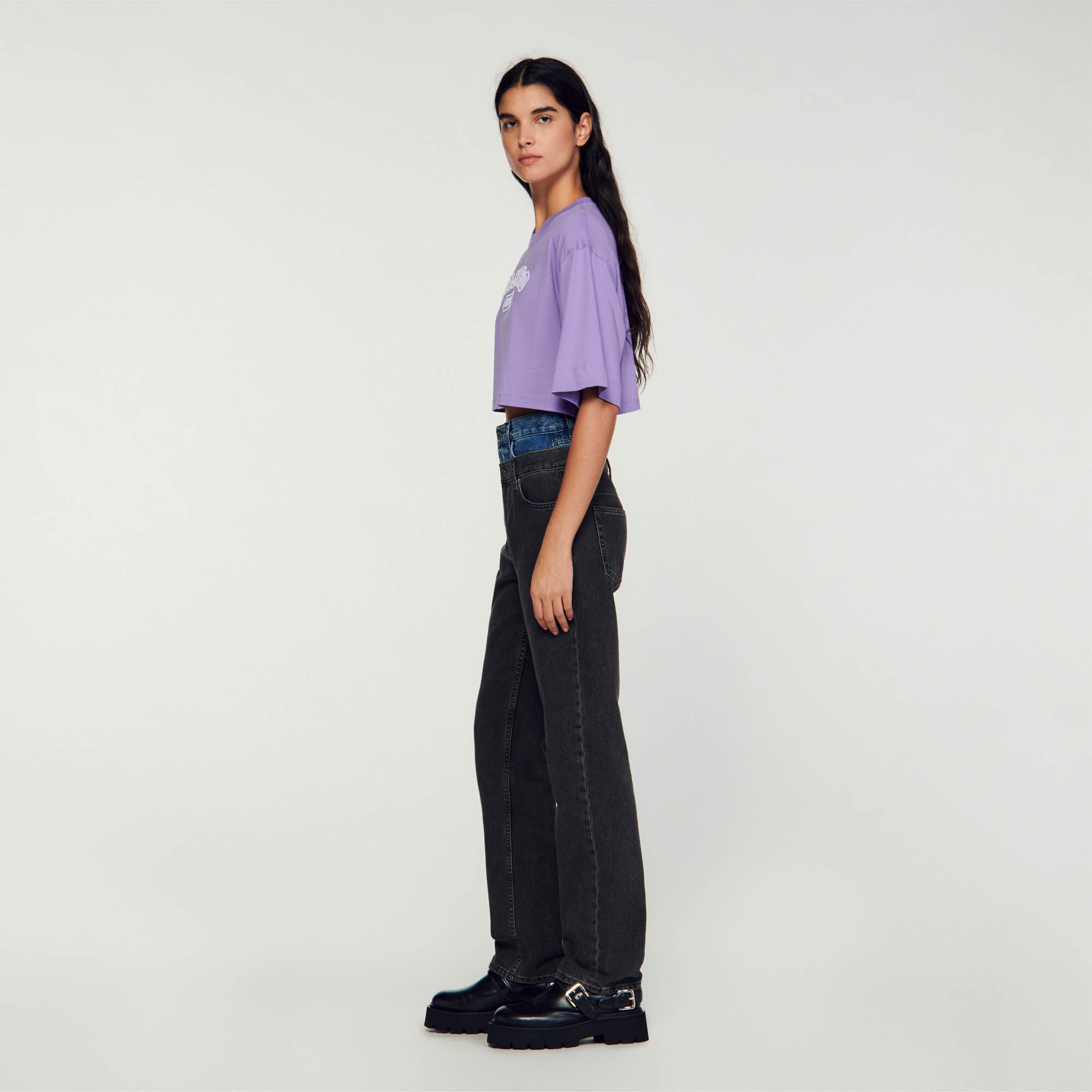 Chandail mauve cheap femme