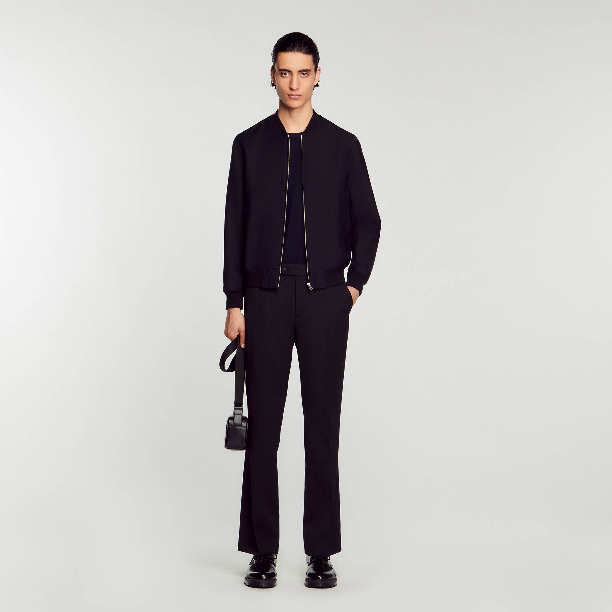 Sandro navy blazer sale