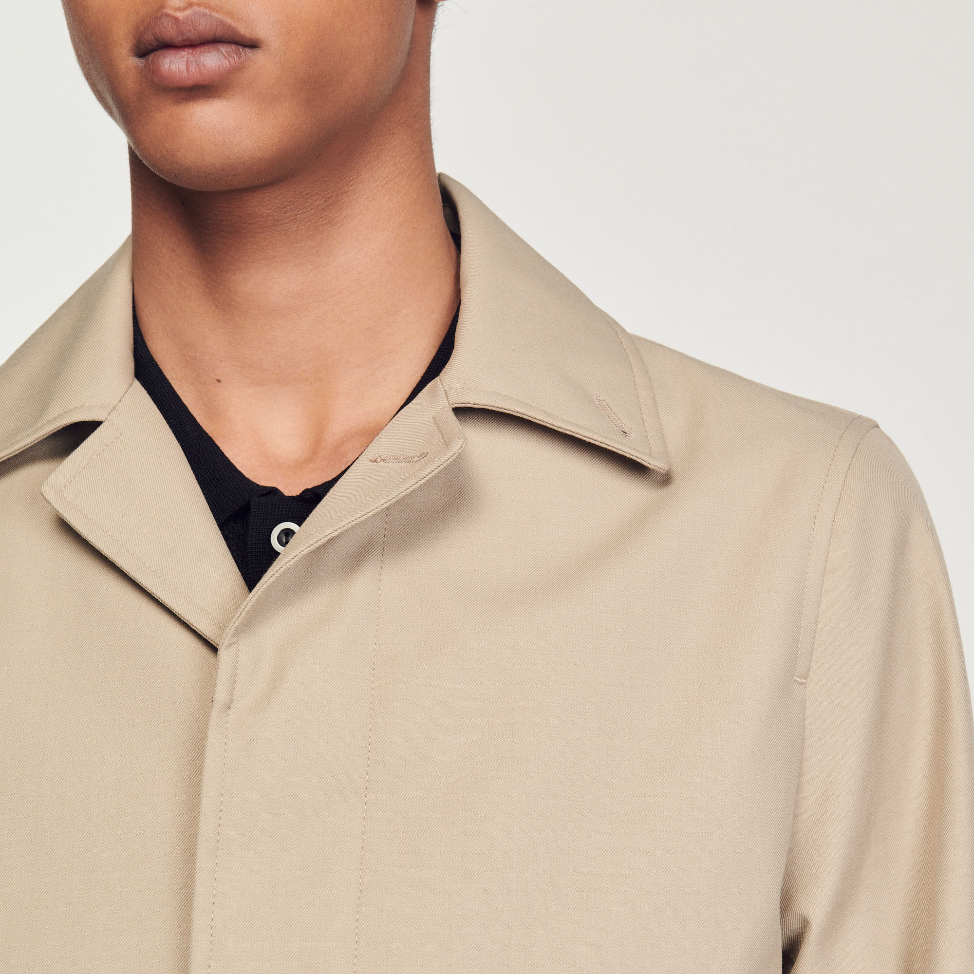 Polo coat best sale homme