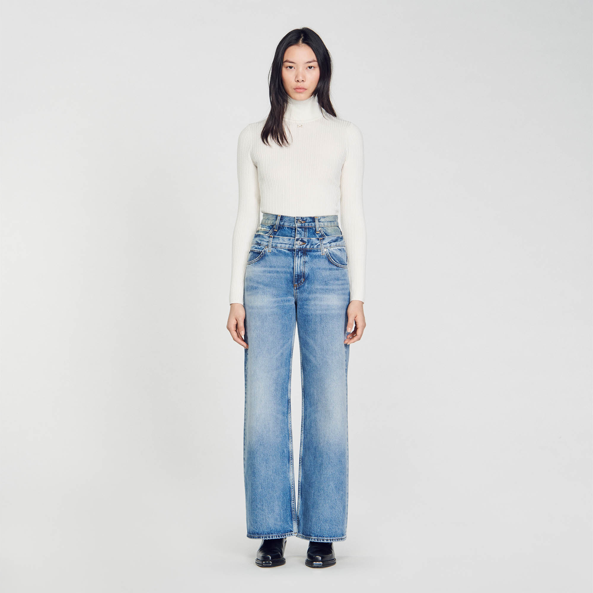 Sandro jean outlet femme