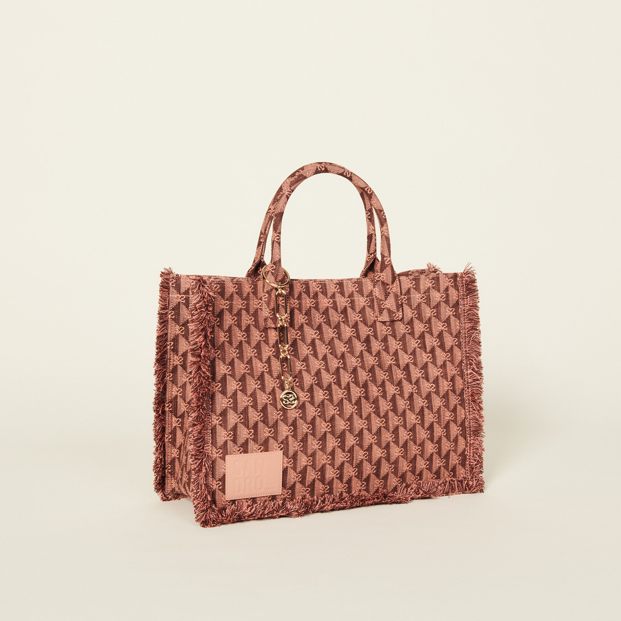 jacquard handbag