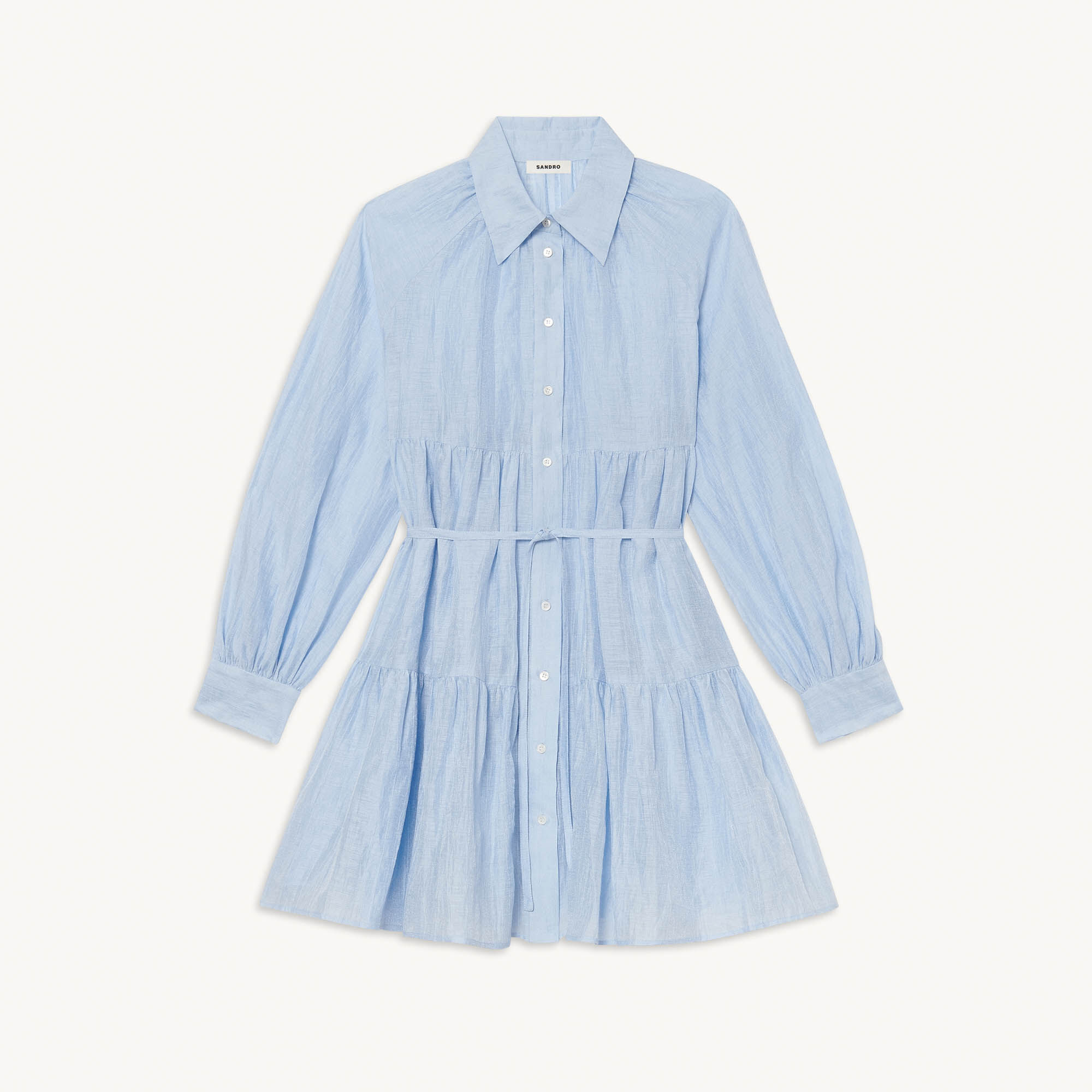 Robe chemise on sale sandro