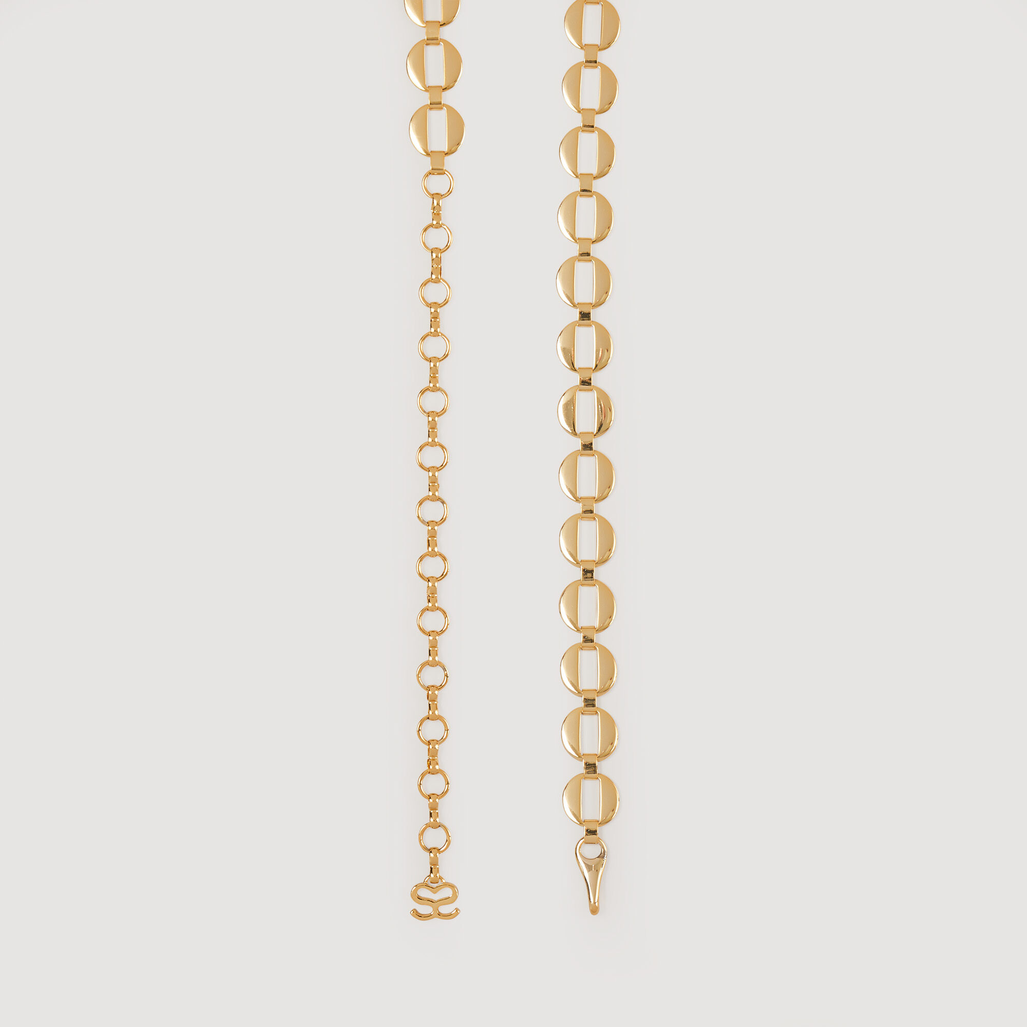 Gold embellished shop belt